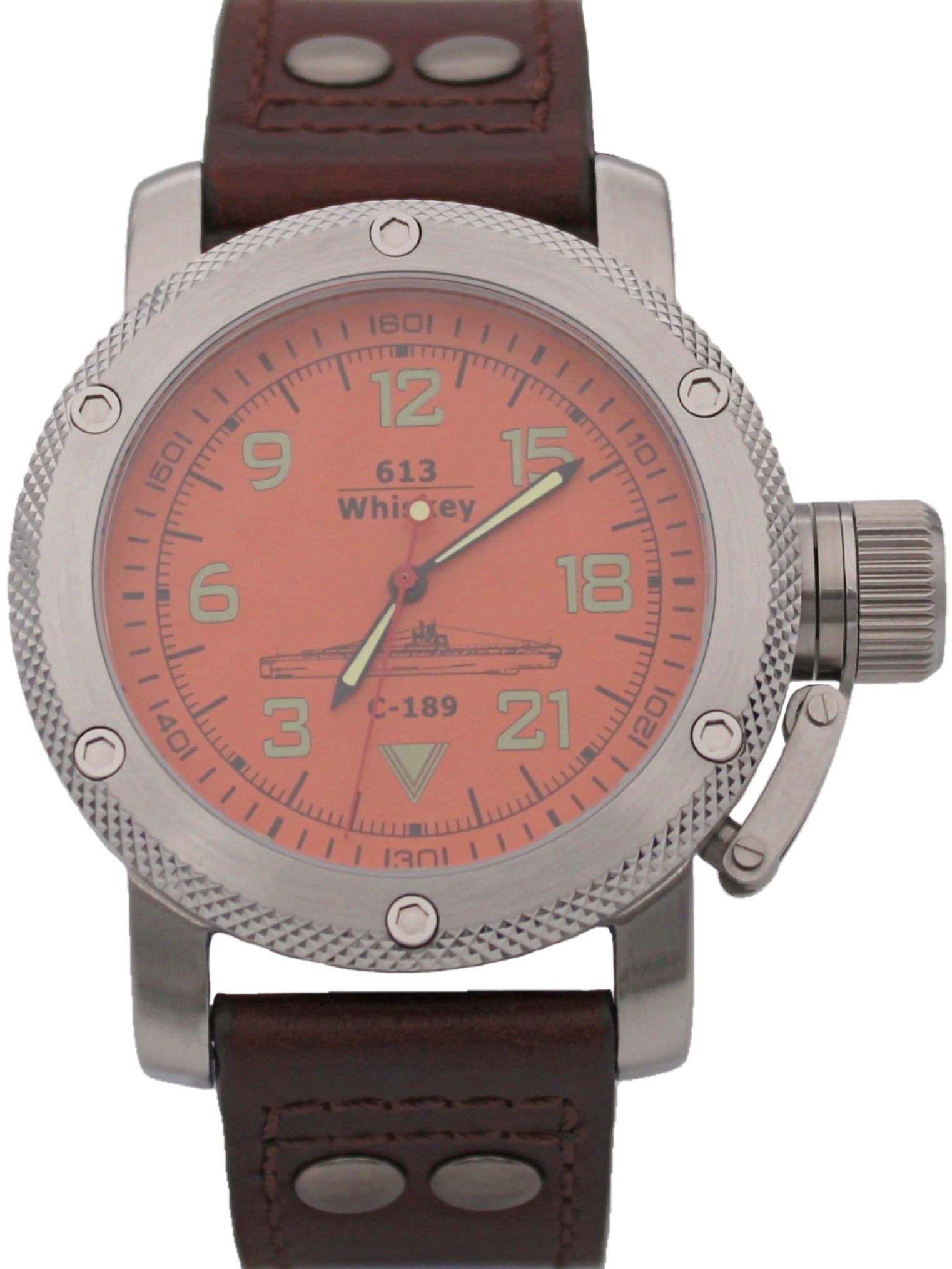Часы С-189 (Whiskey) механические с автоподзаводом (Восток 2431) 01.103.02
