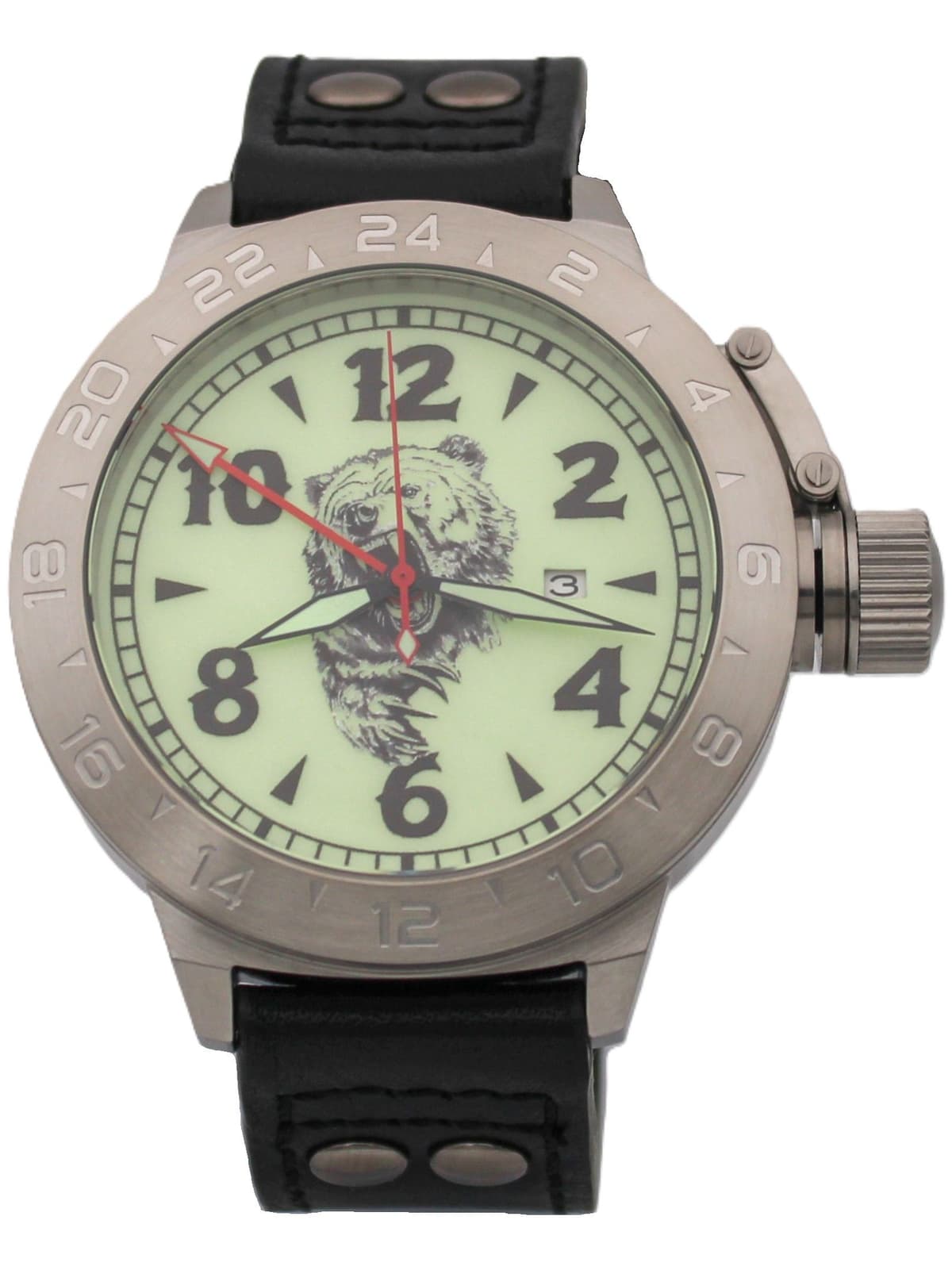 Часы Медведь механические с автоподзаводом (Seiko NH34A) 52.319.01