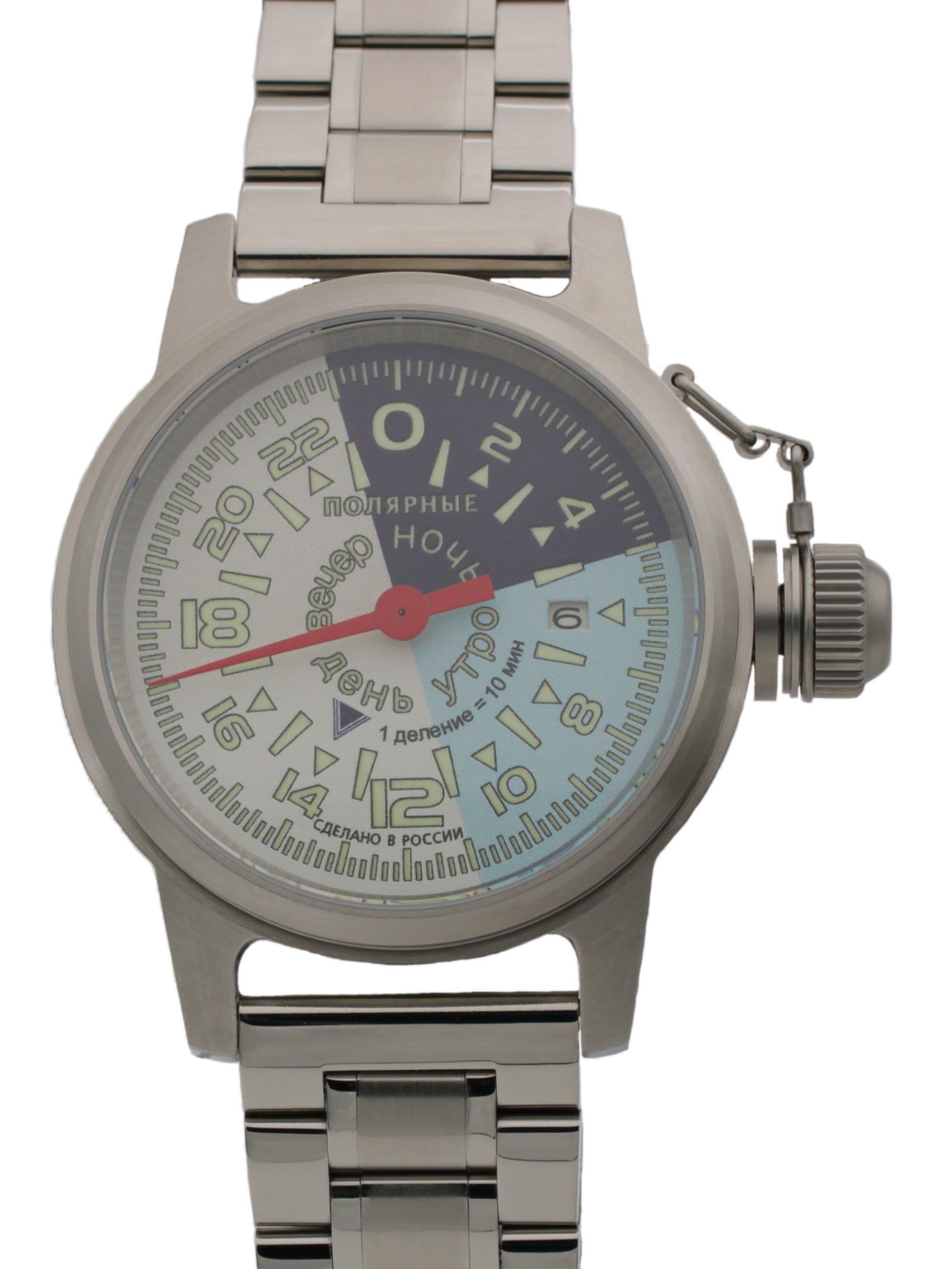 Часы "Утро/День/Вечер/Ночь" однострелочные механические с автоподзаводом (Seiko NH34A) 45.203.2