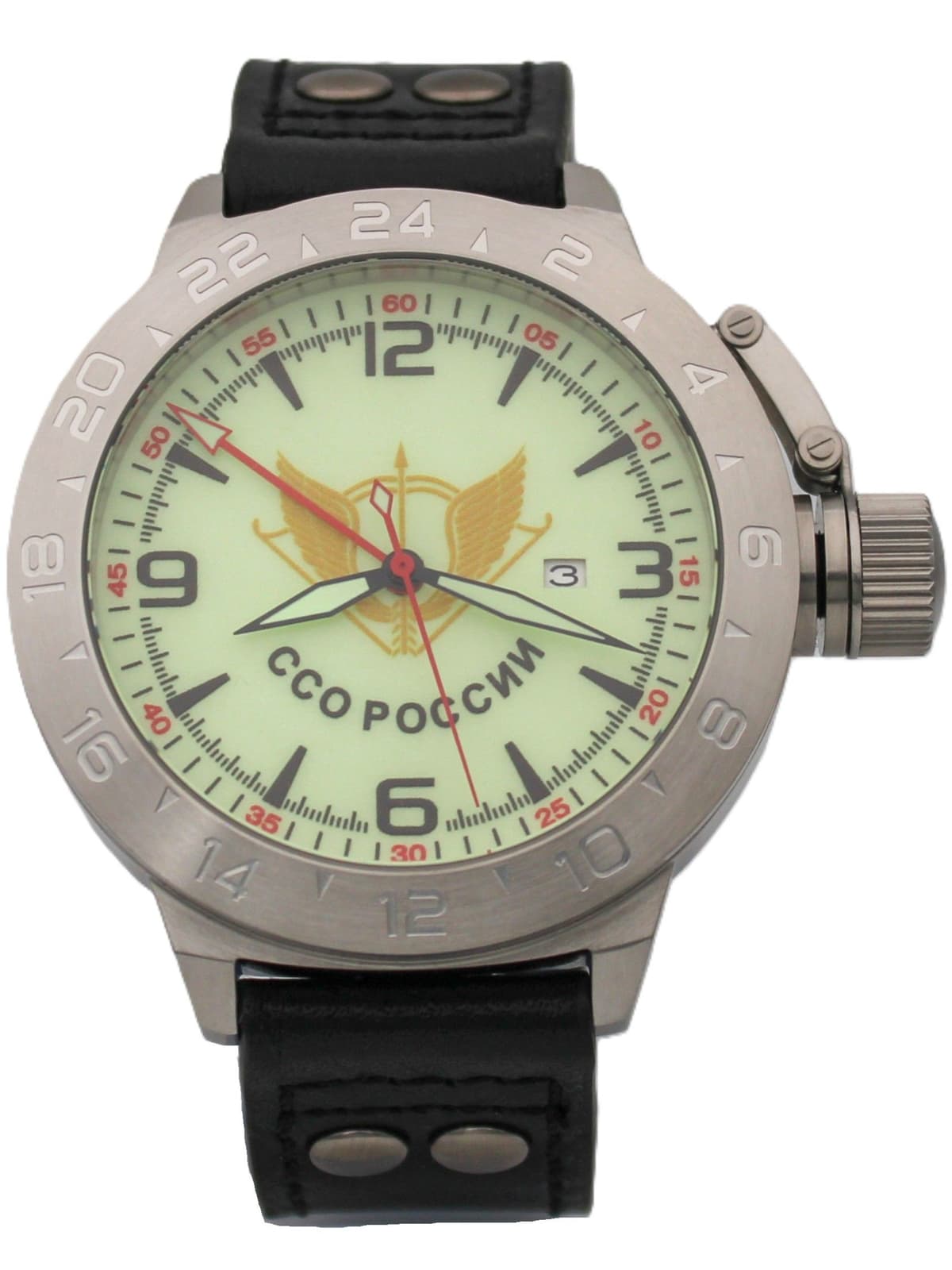 Часы ССО России механические с автоподзаводом (Seiko NH34A) 52.280.01