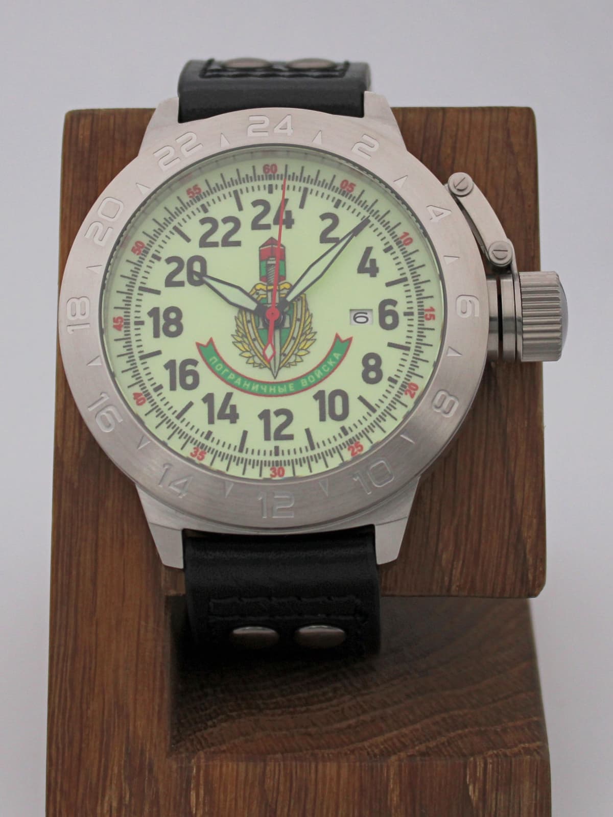 Часы Погранвойска механические с автоподзаводом (Seiko NH34A) 52.173.01