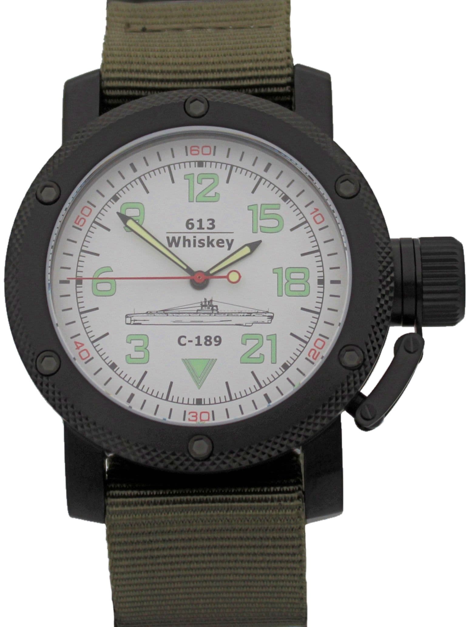 Часы С-189 (Whiskey) механические с автоподзаводом (Восток 2431) 101.101.21
