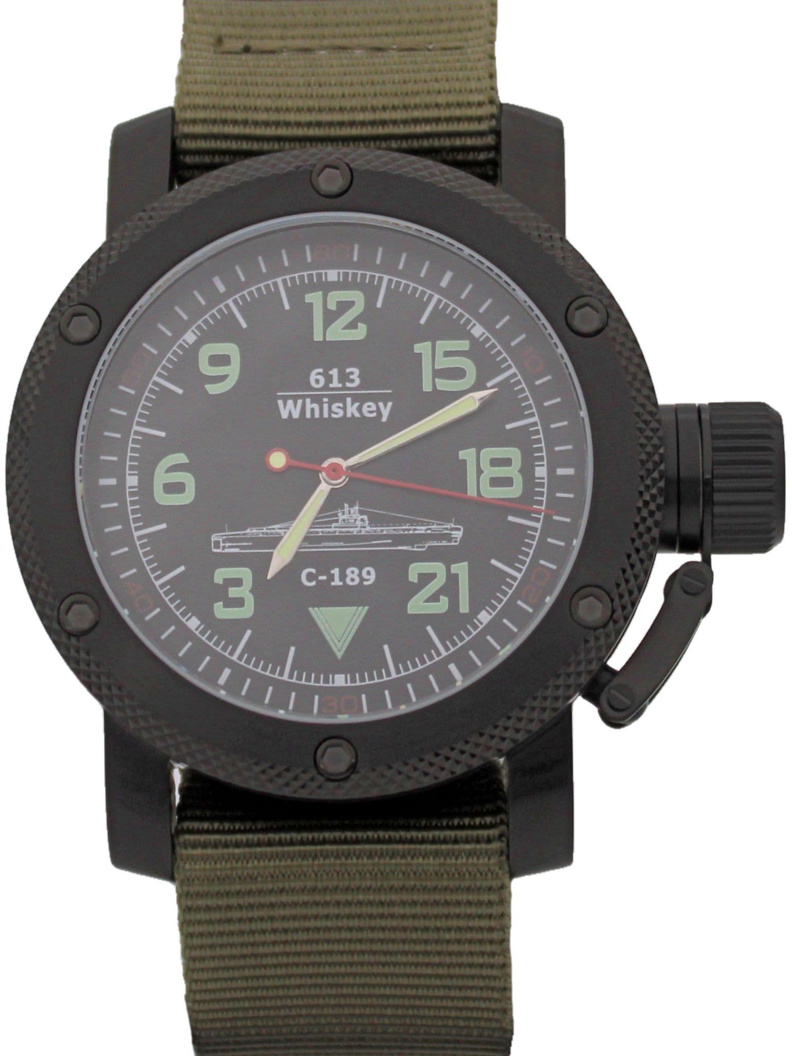 Часы С-189 (Whiskey) механические с автоподзаводом (Восток 2431) 101.104.21