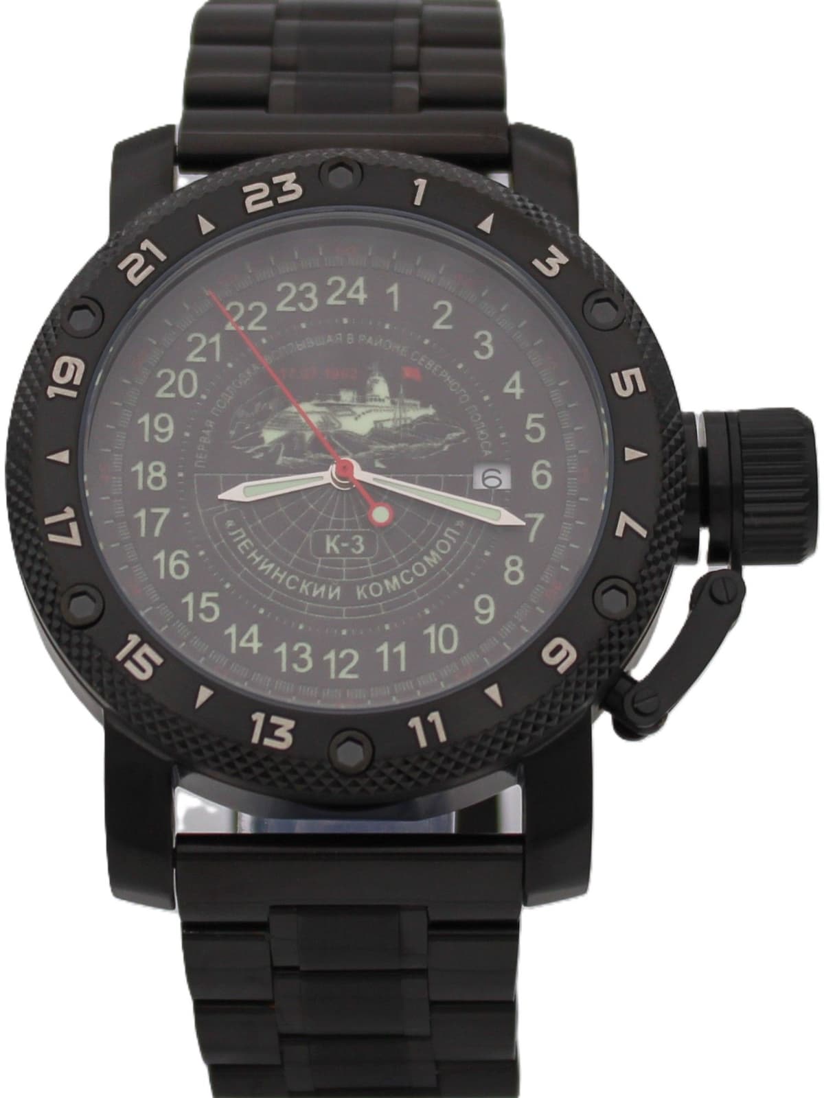 Часы К-3 "Ленинский комсомол" кварцевые (Ronda 515.24H) Q147.152.1