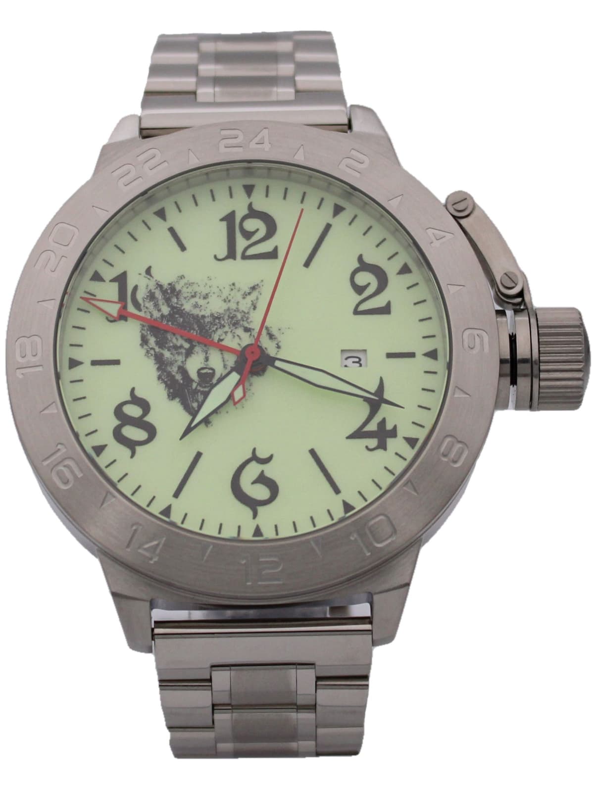 Часы Волк механические с автоподзаводом (Seiko NH34A) 52.305.2