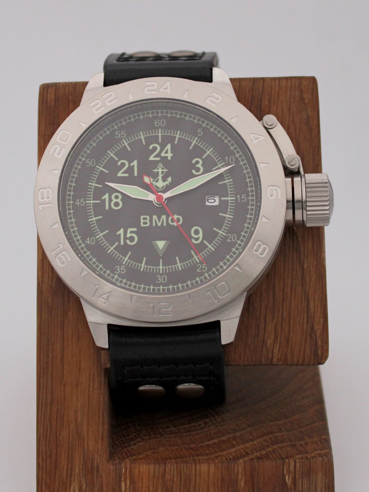 Часы ВМФ механические с автоподзаводом (Seiko NH34A) 52.060.01