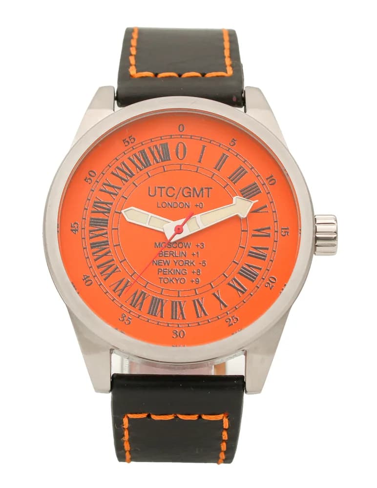 Часы UTC / GMT 21.234.015 механические, механизм Ракета 2623Н