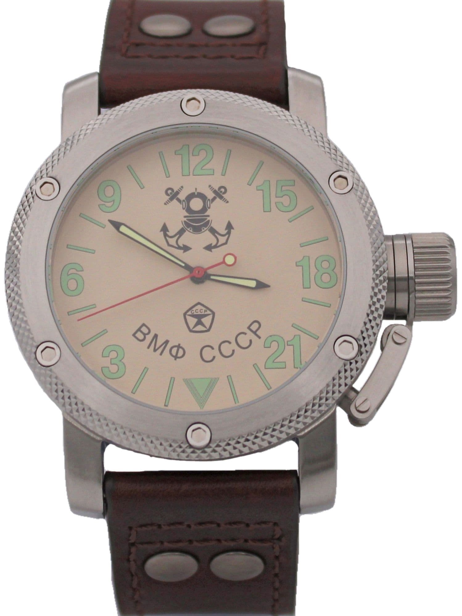 Часы ВМФ СССР механические с автоподзаводом (Восток 2431) 01.022.02