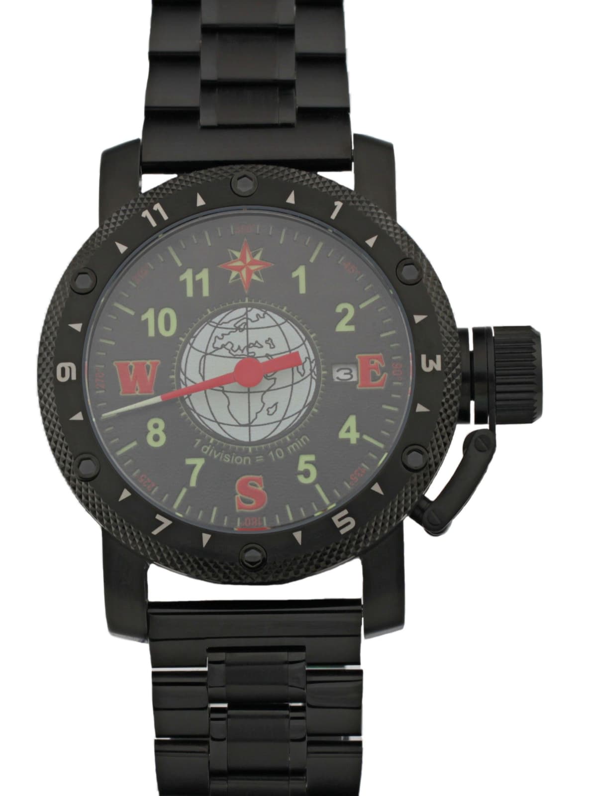 Часы Компас однострелочные механические с автоподзаводом (Seiko NH35A) 147.185.1