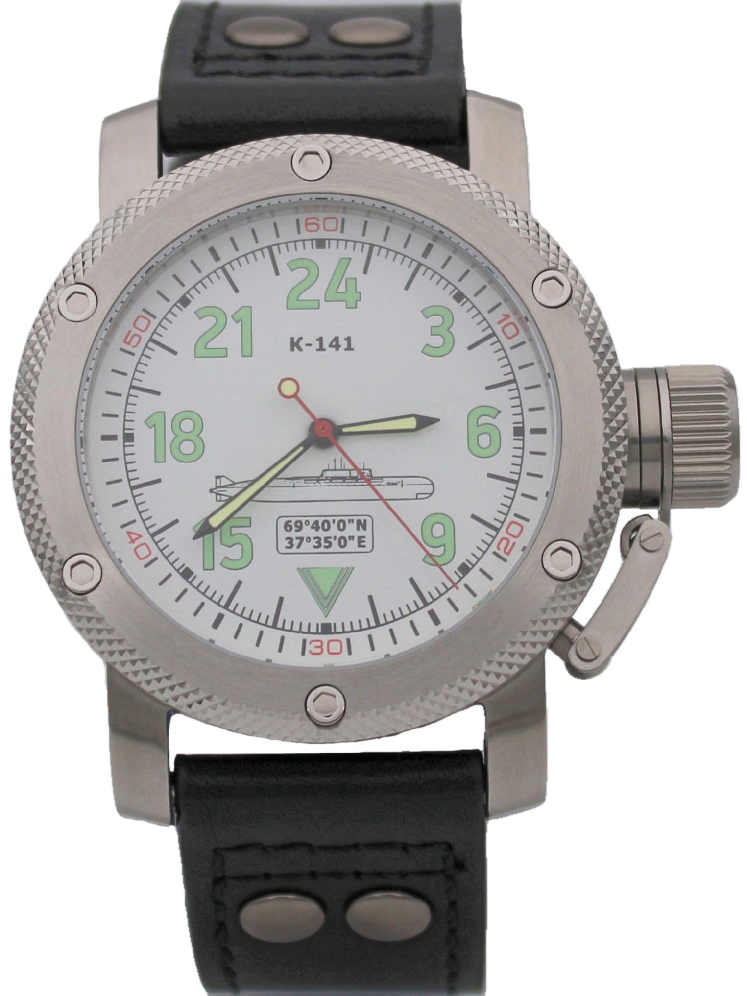 Часы К-141 / Курск (Oscar-II) механические с автоподзаводом (Восток 2431) 01.086.01