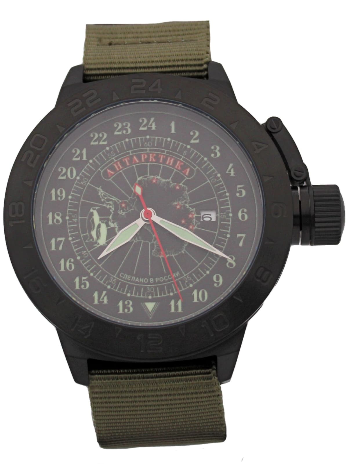 Часы Полярные / Антарктика механические с автоподзаводом (Seiko NH34A) 152.141.21