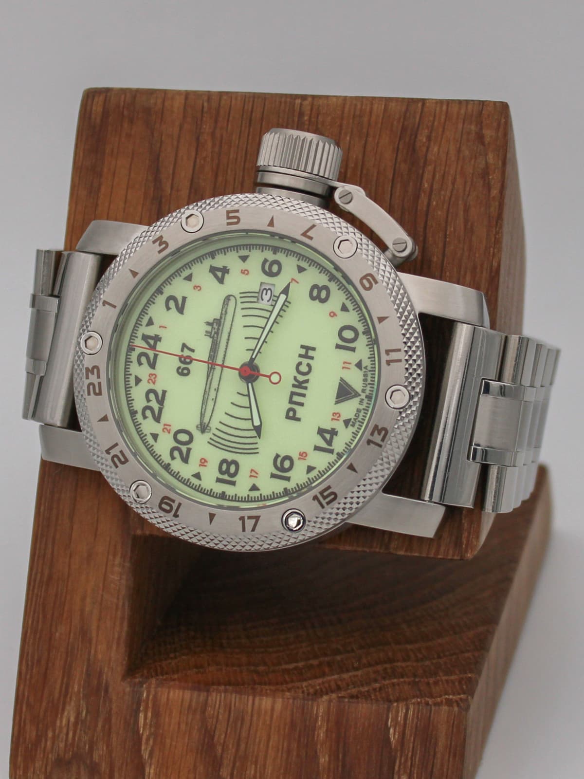 Часы 667 РПКСН кварцевые (Ronda 515.24H) Q47.038.2