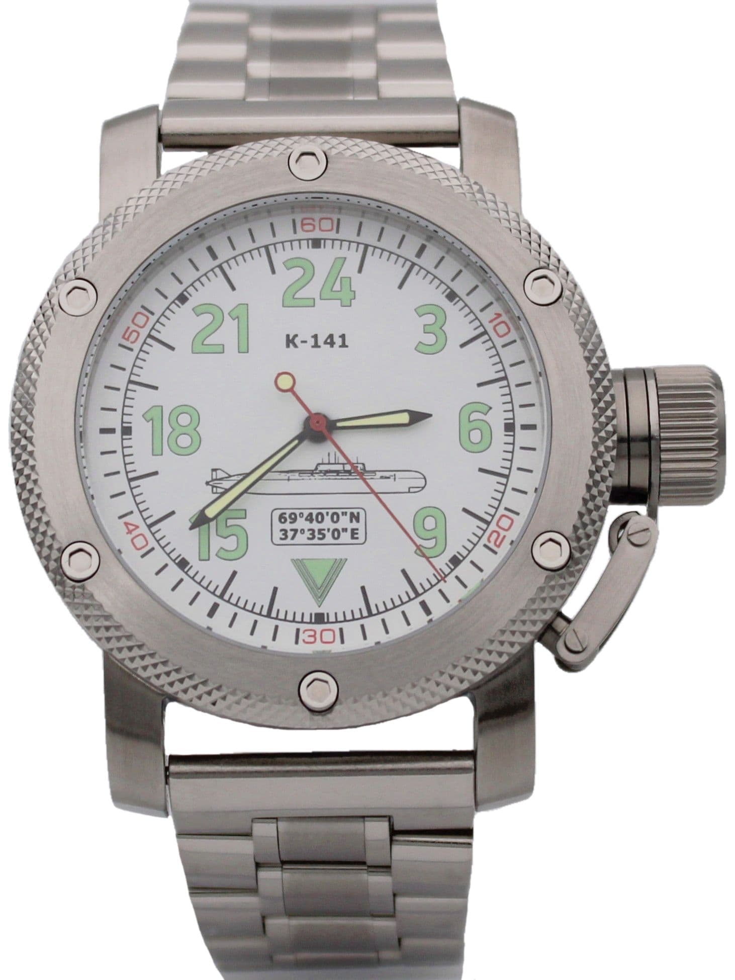 Часы К-141 / Курск (Oscar-II) механические с автоподзаводом (Восток 2431) 01.086.2