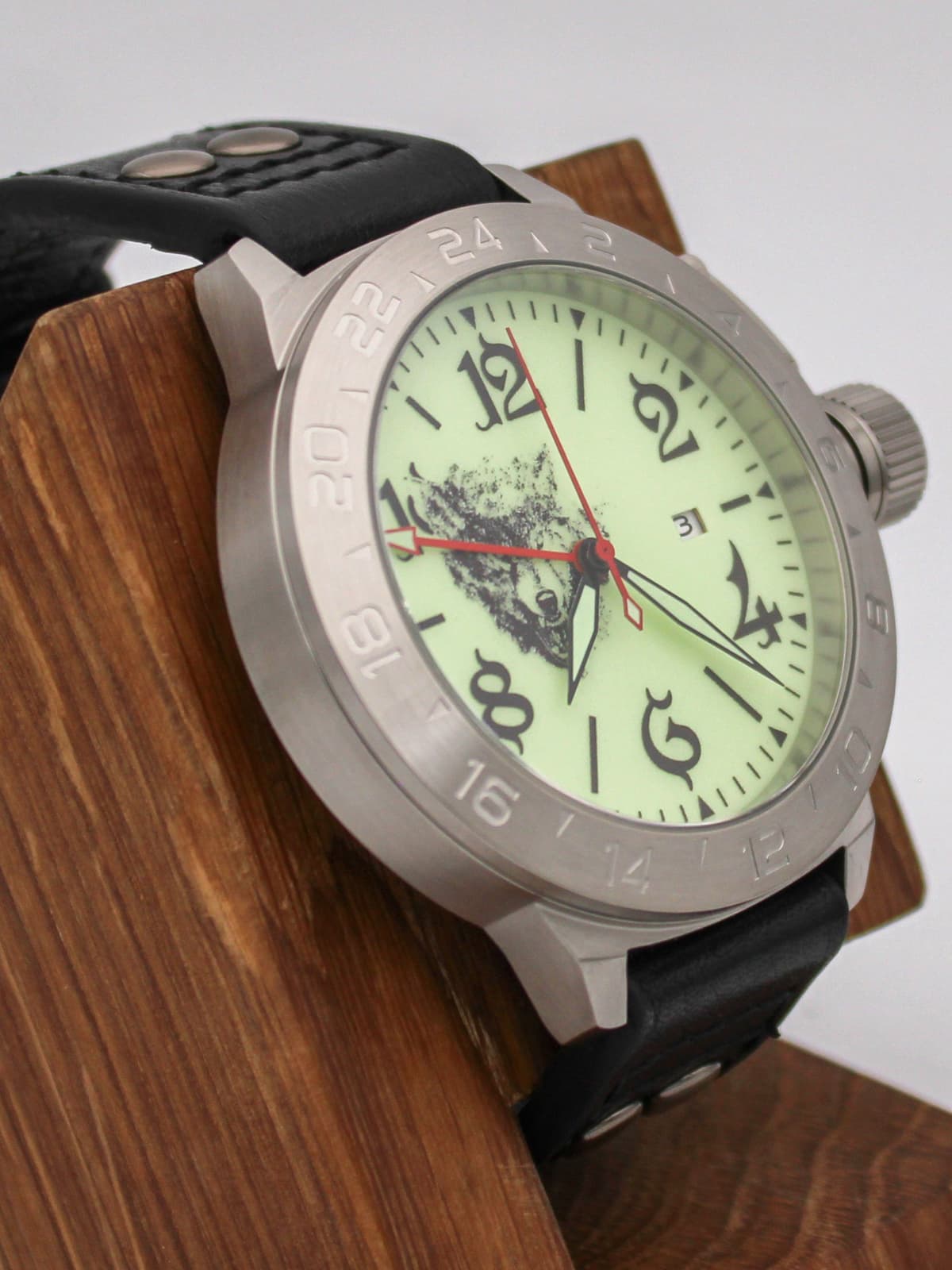 Часы Волк механические с автоподзаводом (Seiko NH34A) 52.305.01