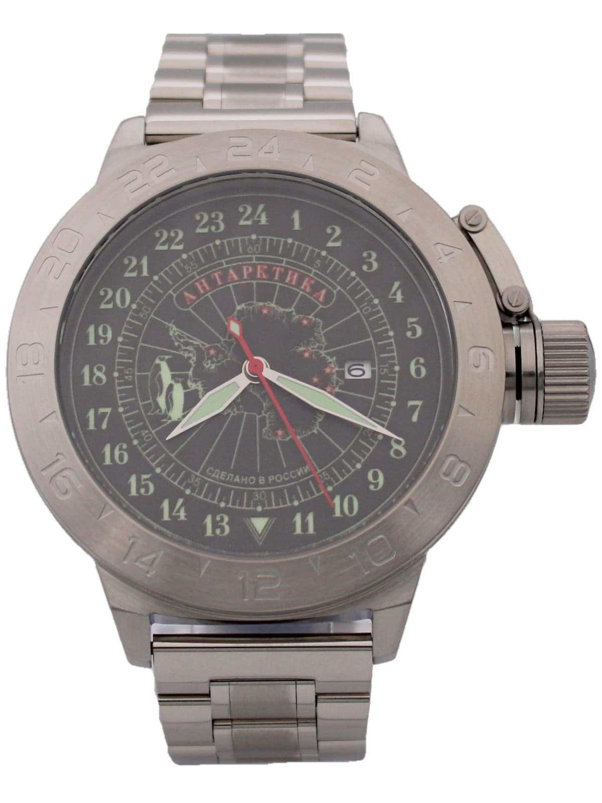 Часы Полярные / Антарктика механические с автоподзаводом (Seiko NH34A) 52.141.2