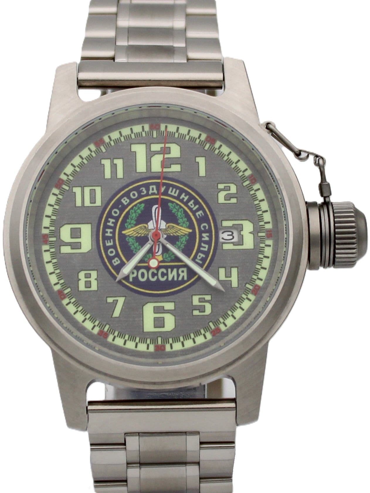 Часы ВВС механические с автоподзаводом (Seiko NH35A) 45.268.2