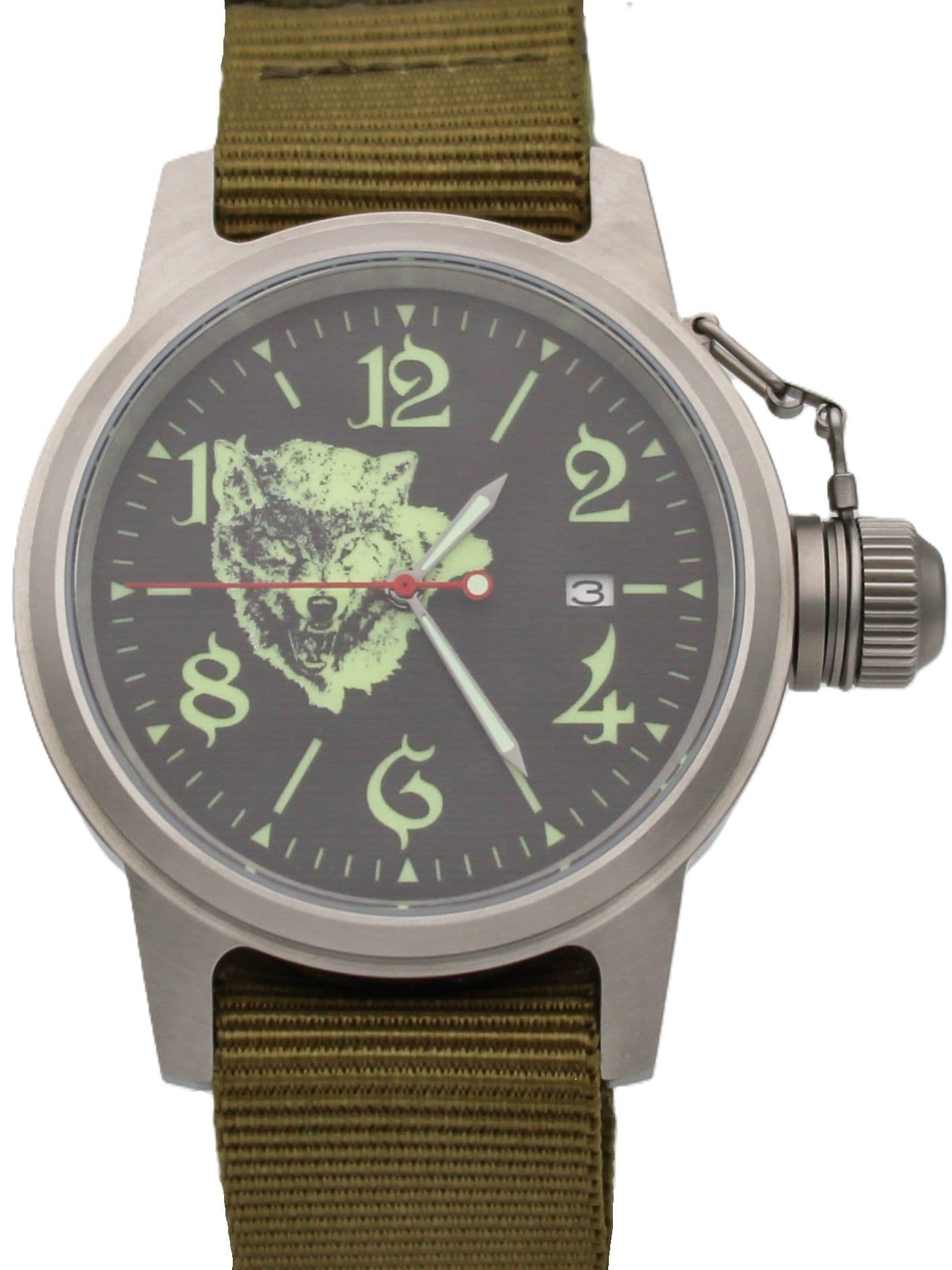 Часы Волк механические с автоподзаводом (Seiko NH35A) 45.300.21