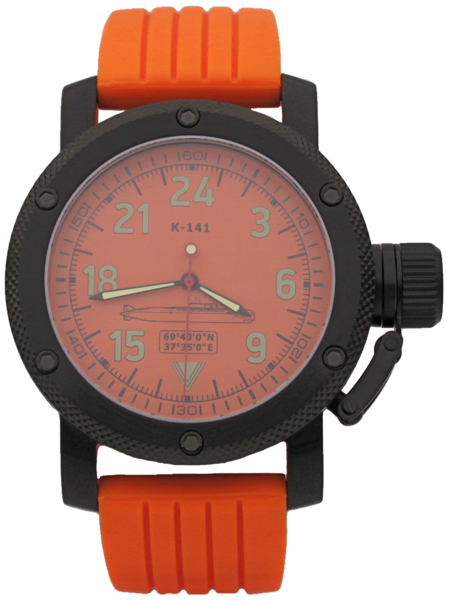 Часы К-141 / Курск (Oscar-II) механические с автоподзаводом (Восток 2431) 101.088.15