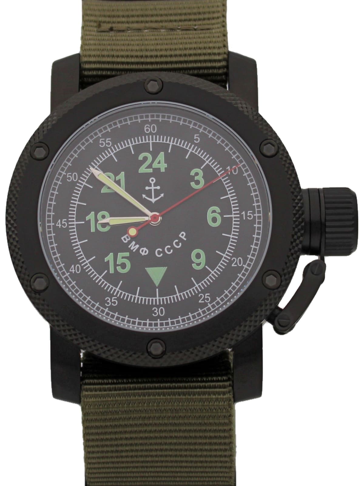 Часы ВМФ СССР механические с автоподзаводом (Восток 2431) 101.014.21