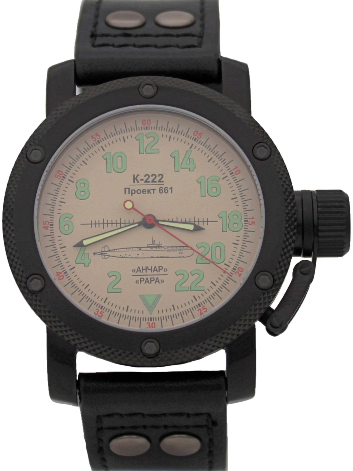Часы К-222 / Анчар (Papa) механические с автоподзаводом (Восток 2431) 101.032.01