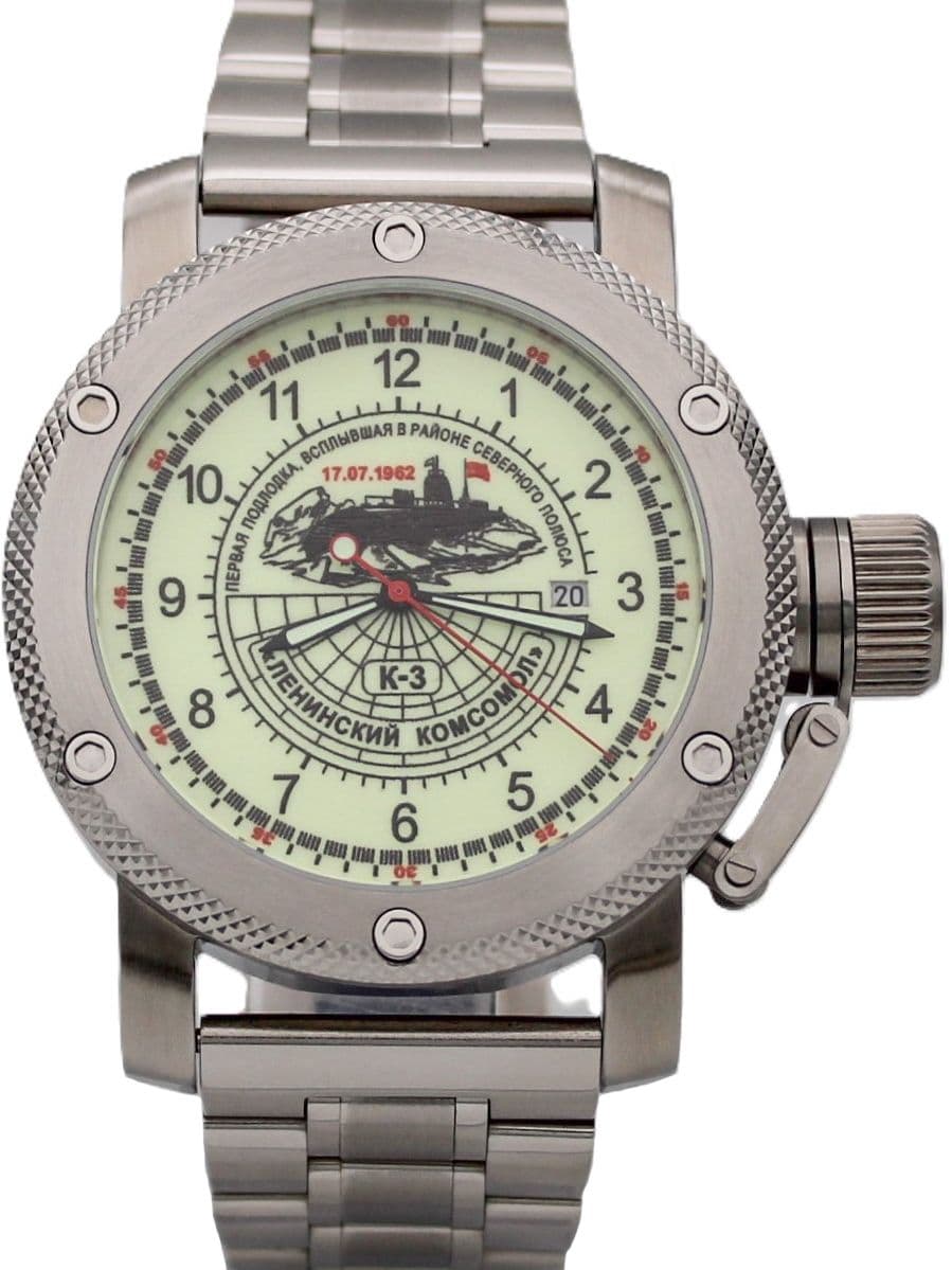 Часы К-3 "Ленинский комсомол" механические с автоподзаводом (Miyota 8215) 05.1340.2