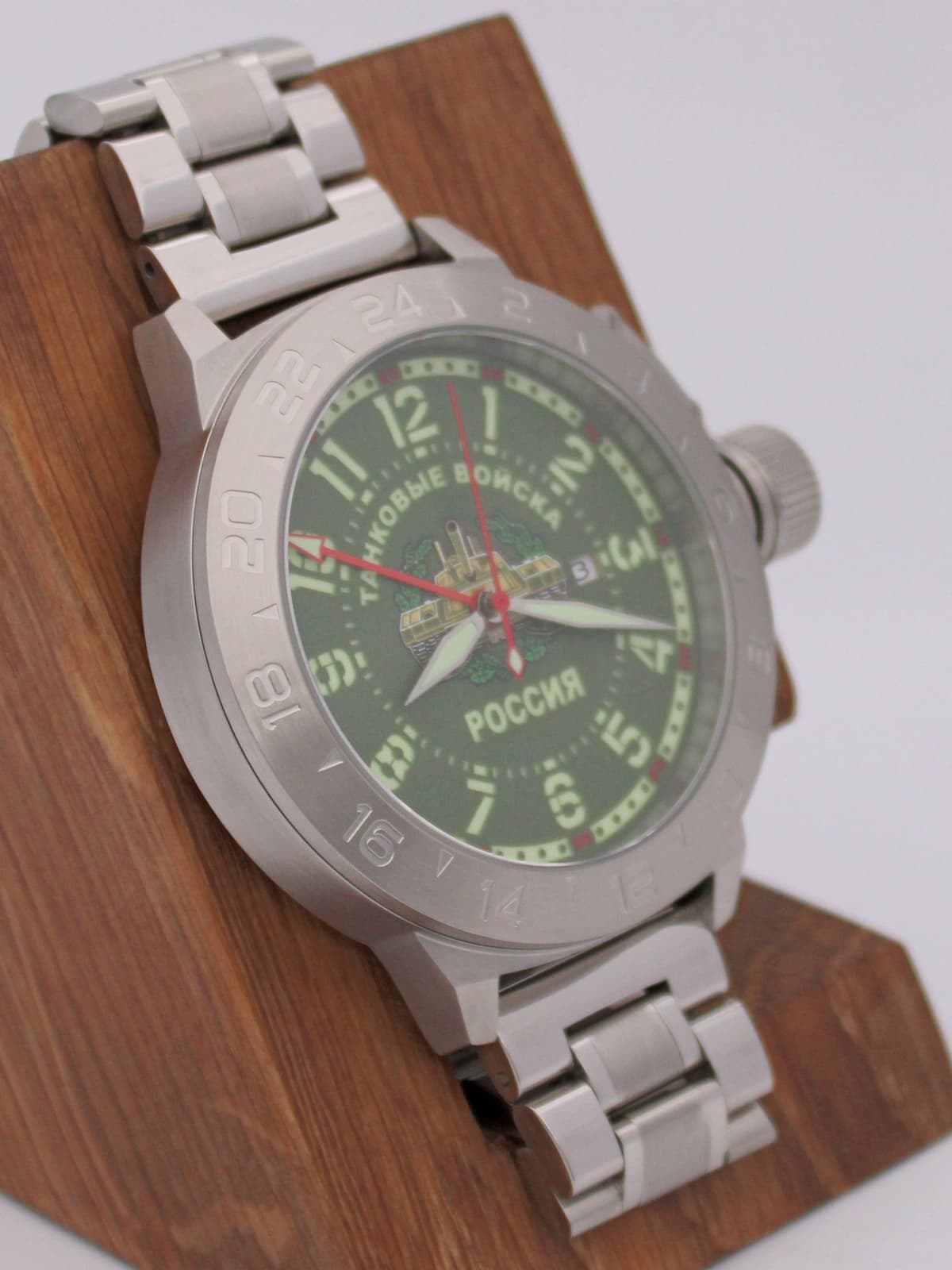 Часы Танковые войска механические с автоподзаводом (Seiko NH34A) 52.270.2