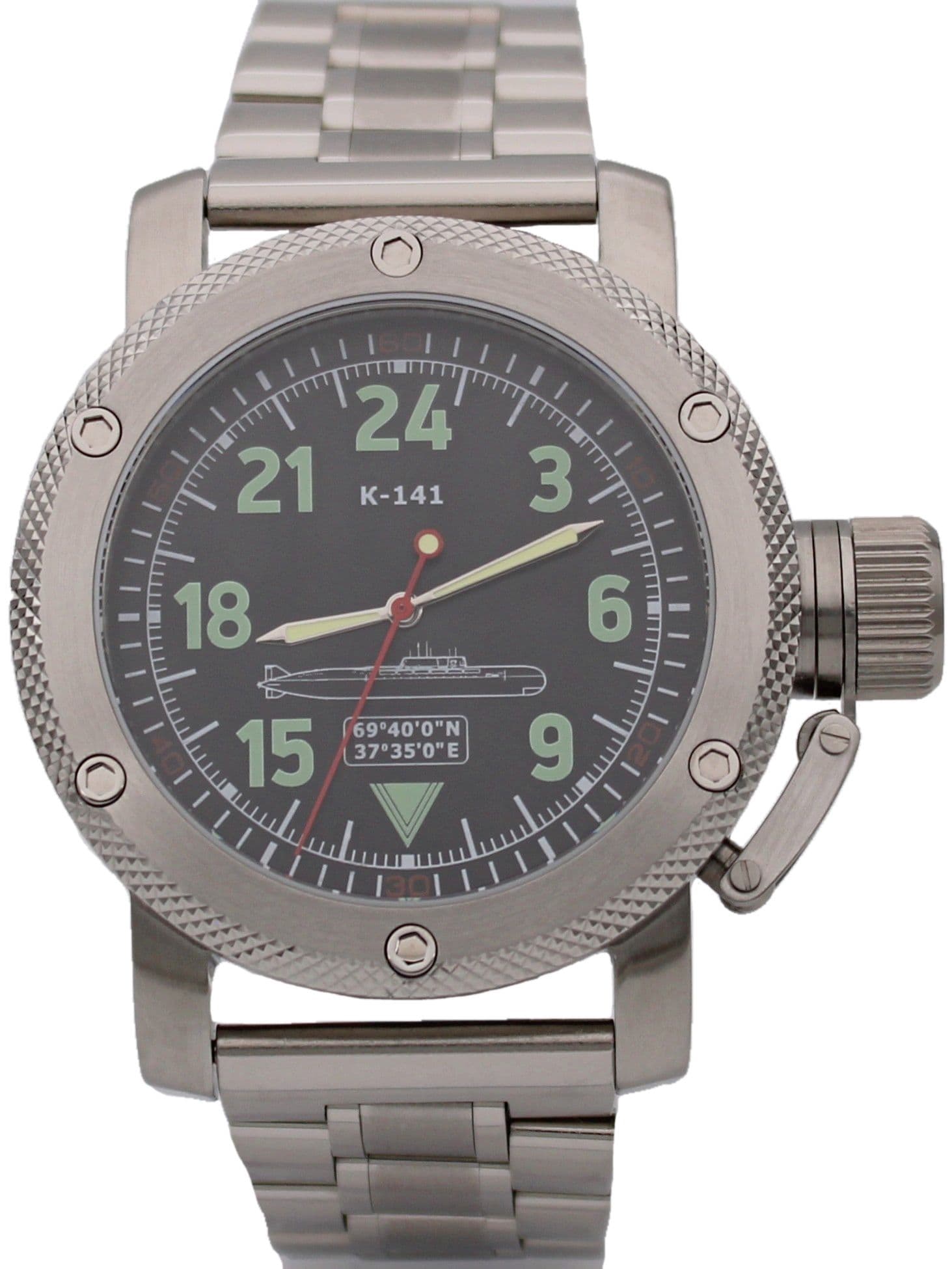 Часы К-141 / Курск (Oscar-II) механические с автоподзаводом (Восток 2431) 01.089.2