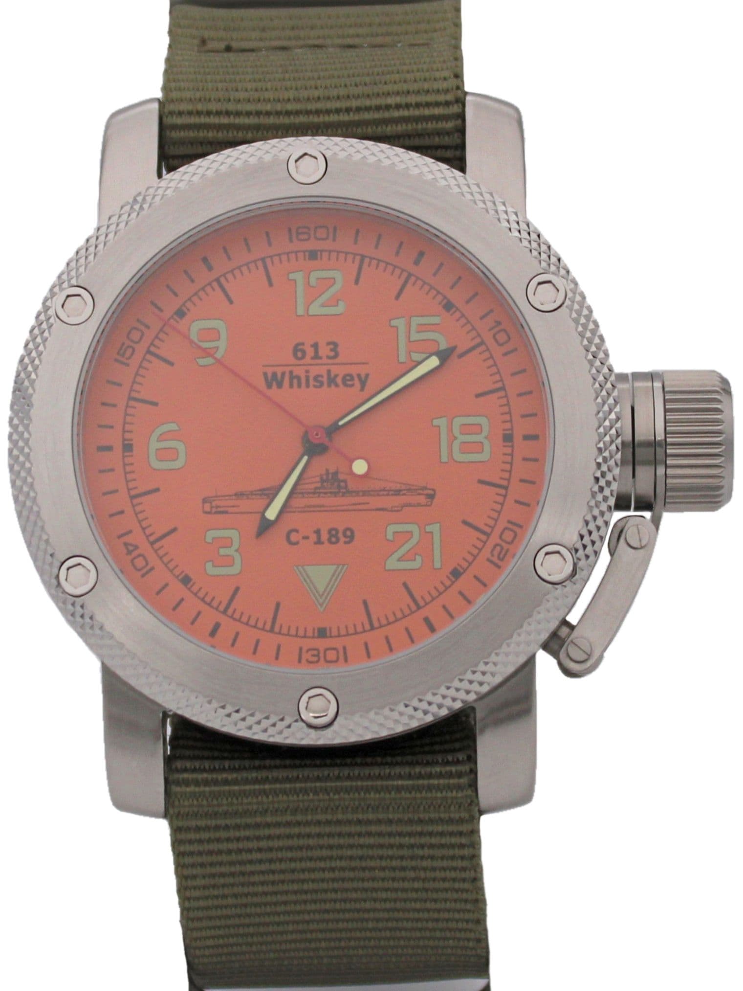 Часы С-189 (Whiskey) механические с автоподзаводом (Восток 2431) 01.103.21