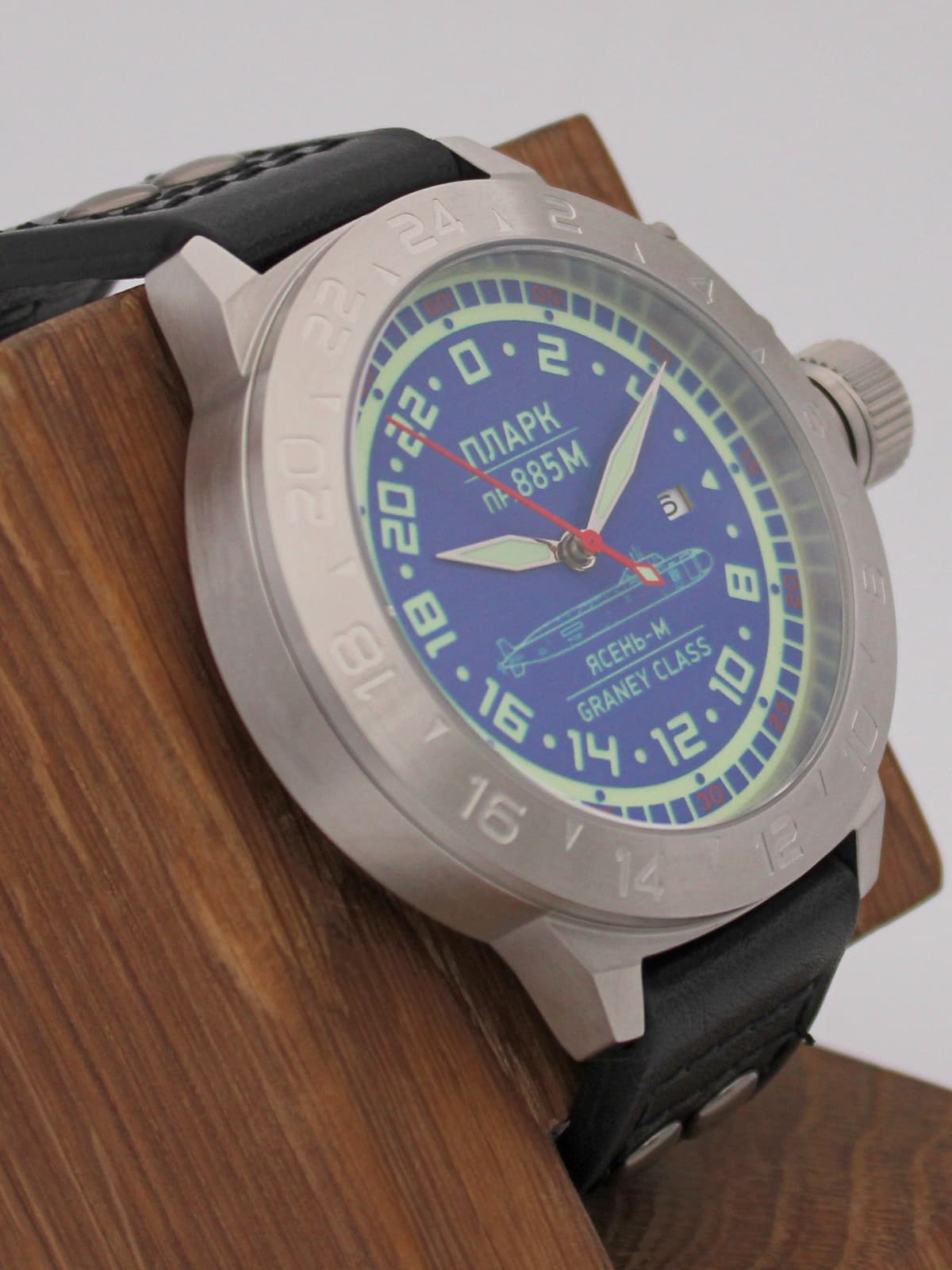 Часы ПЛАРК 885М Ясень-М (Graney class) механические с автоподзаводом (Seiko NH34A) 52.195.01