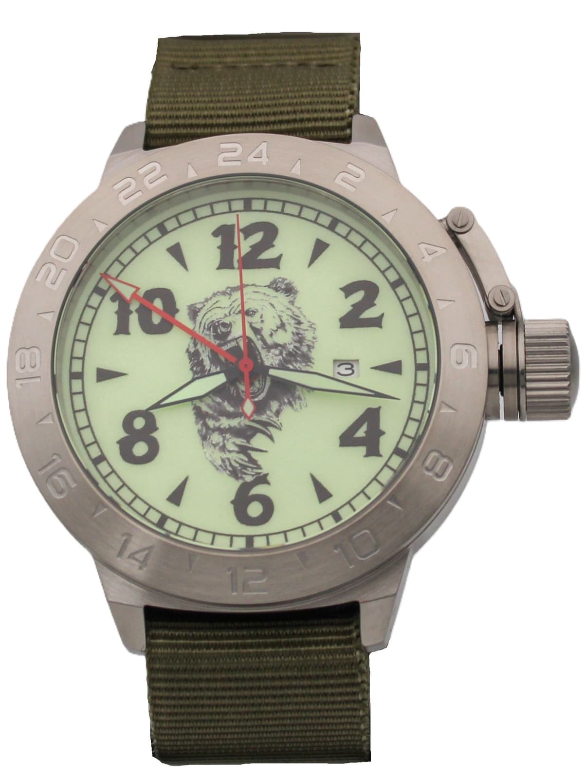 Часы Медведь механические с автоподзаводом (Seiko NH34A) 52.319.21