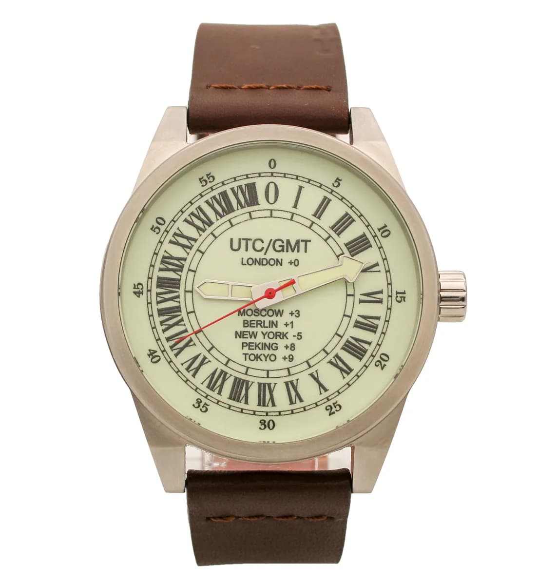 Часы UTC / GMT 21.229.02 механические, механизм Ракета 2623