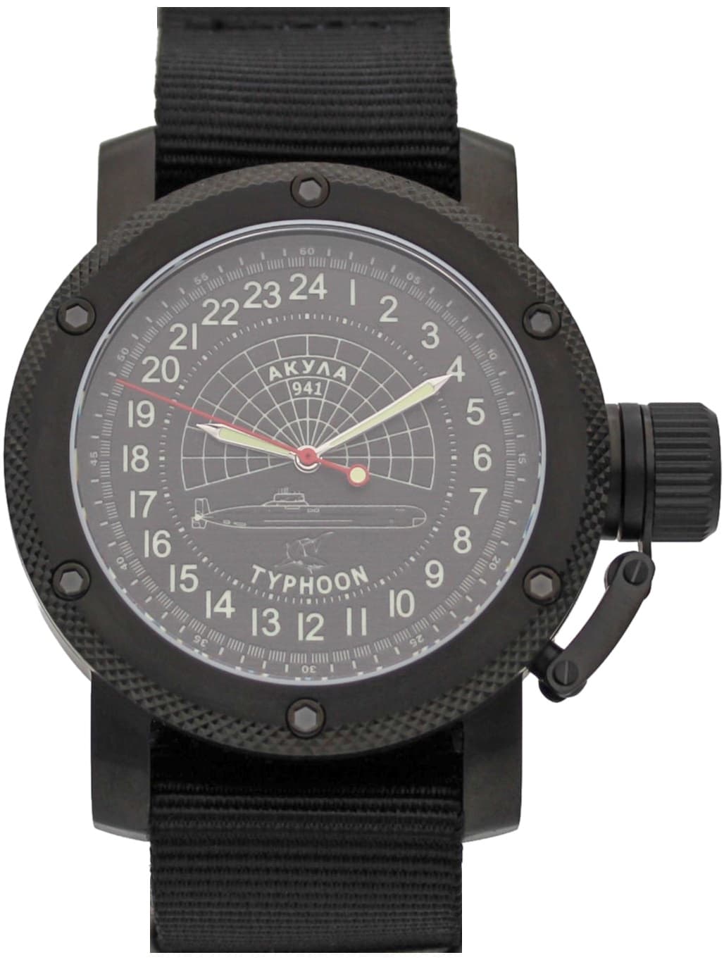 Часы 941 / Акула (Typhoon) механизм Восток 2431