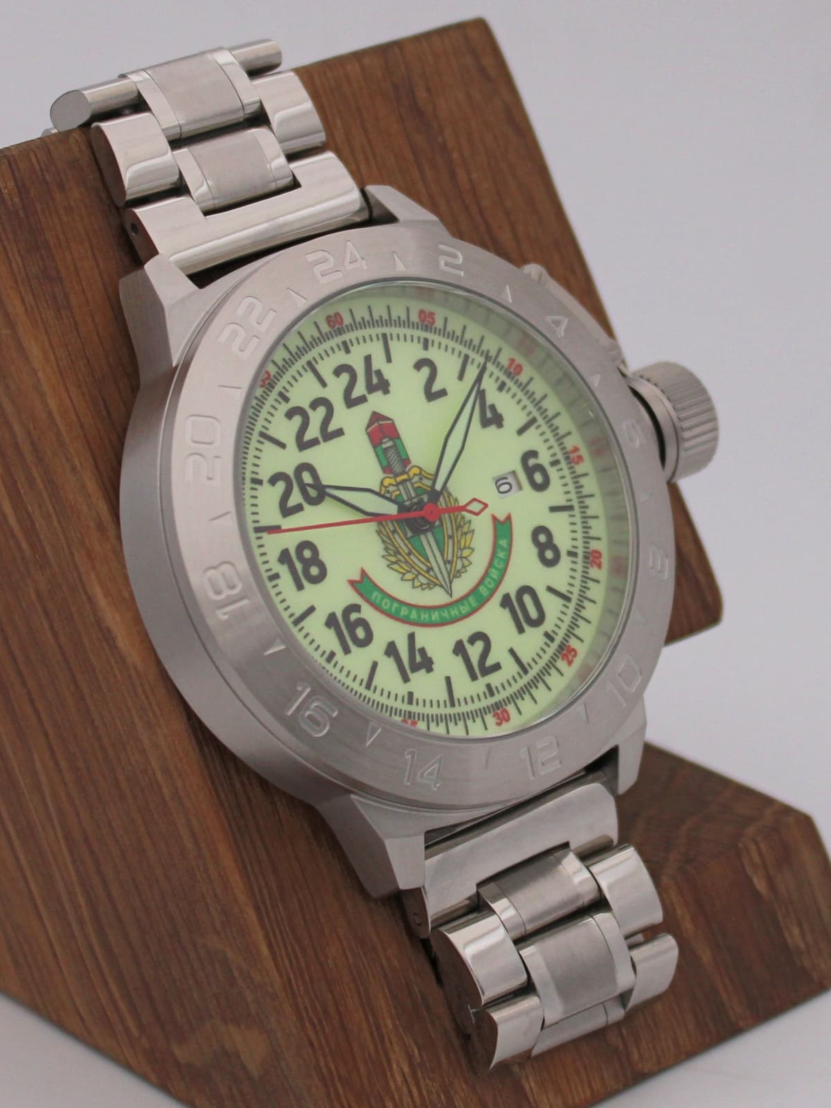 Часы Погранвойска механические с автоподзаводом (Seiko NH34A) 52.173.2