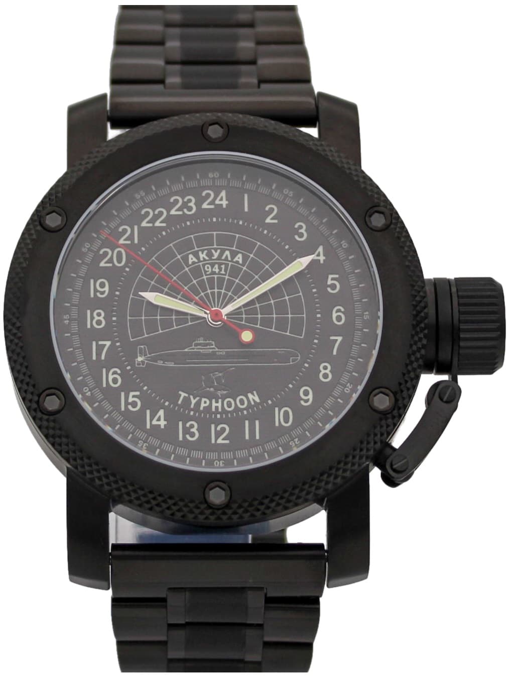 Часы 941 / Акула (Typhoon) механизм Восток 2431
