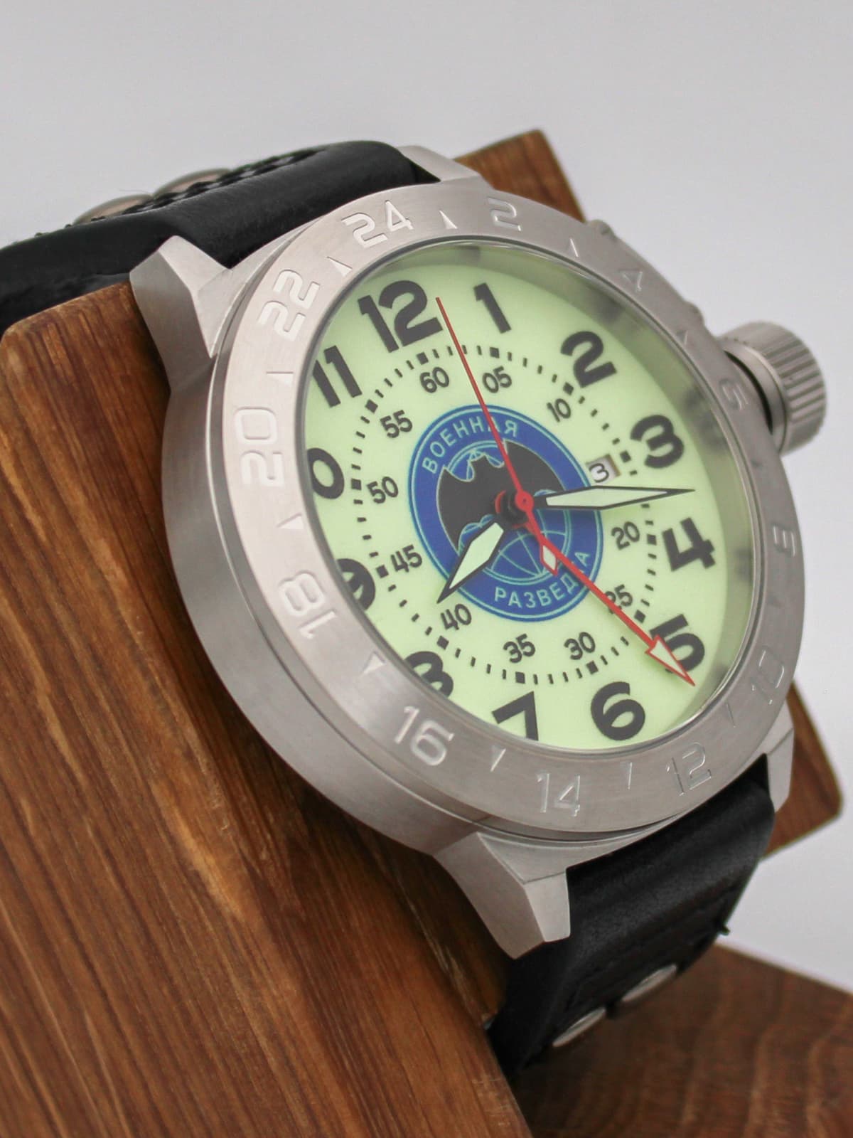 Часы Военная разведка механические с автоподзаводом (Seiko NH34A) 52.168.01