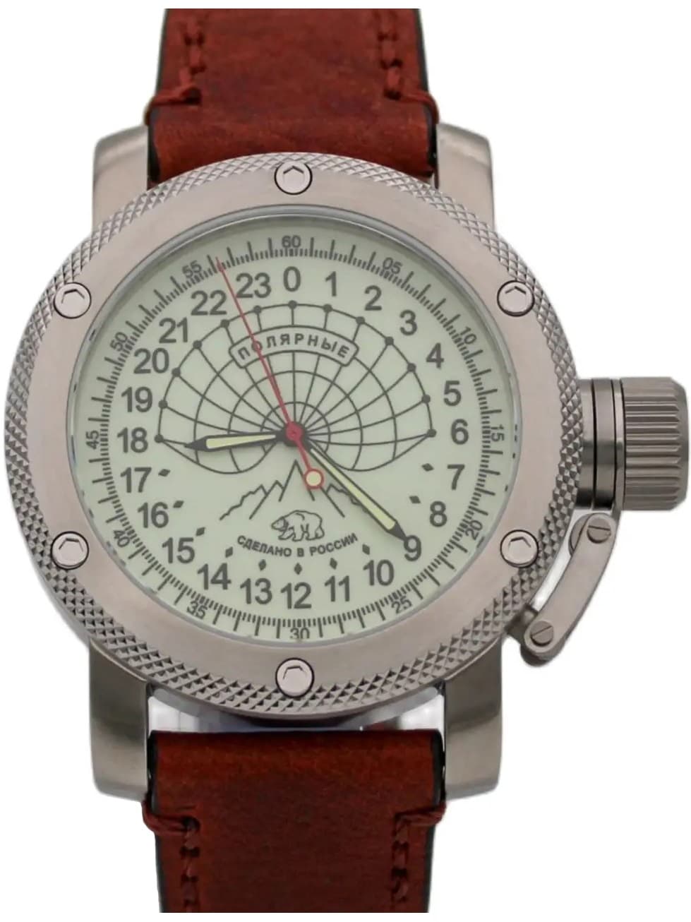 Часы Полярные (медведь) механизм Восток 2431.01