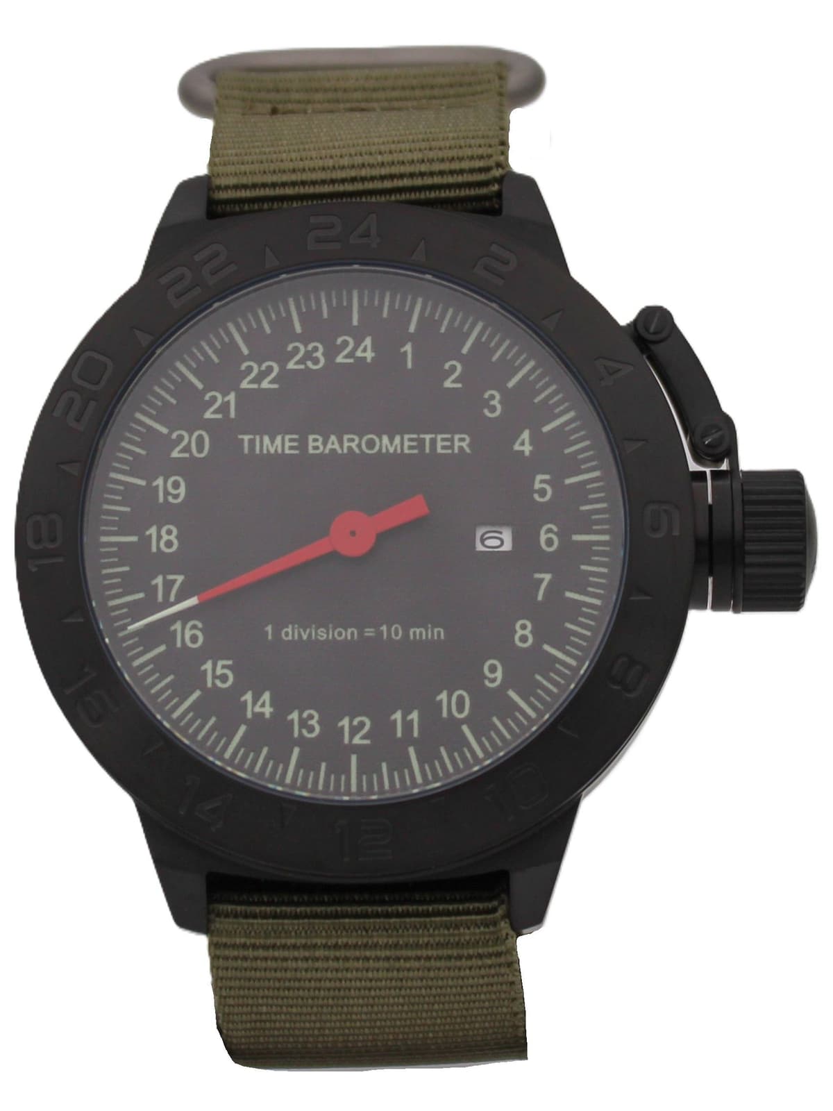 Часы Time Barometer однострелочные механические с автоподзаводом (Seiko NH34A) 152.601.21