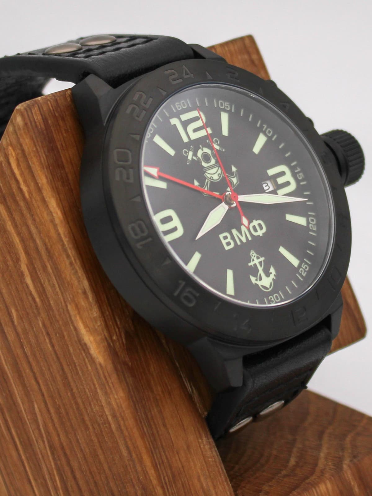 Часы ВМФ механические с автоподзаводом (Seiko NH34A) 152.026.01