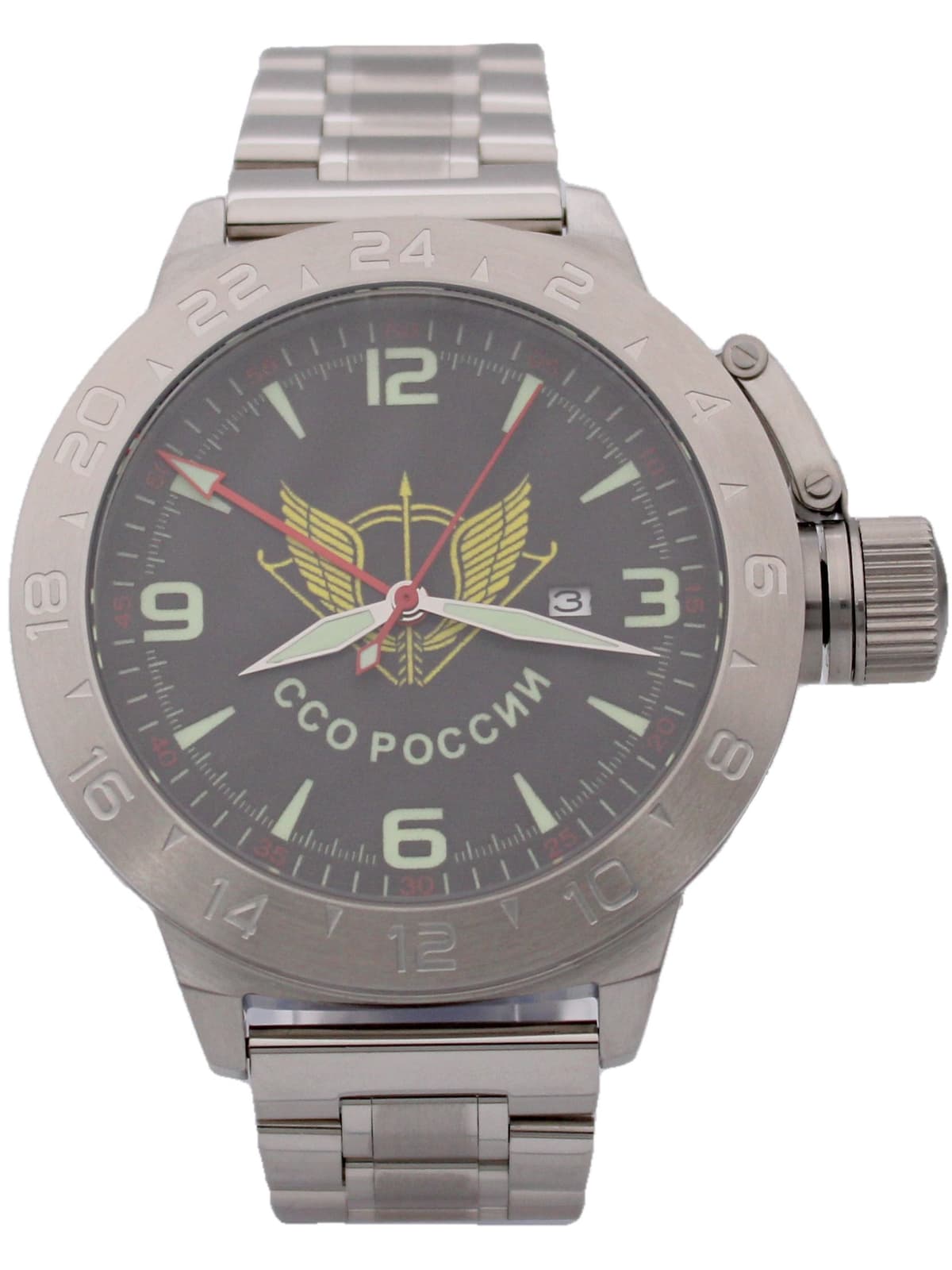 Часы ССО России механические с автоподзаводом (Seiko NH34A) 52.281.2