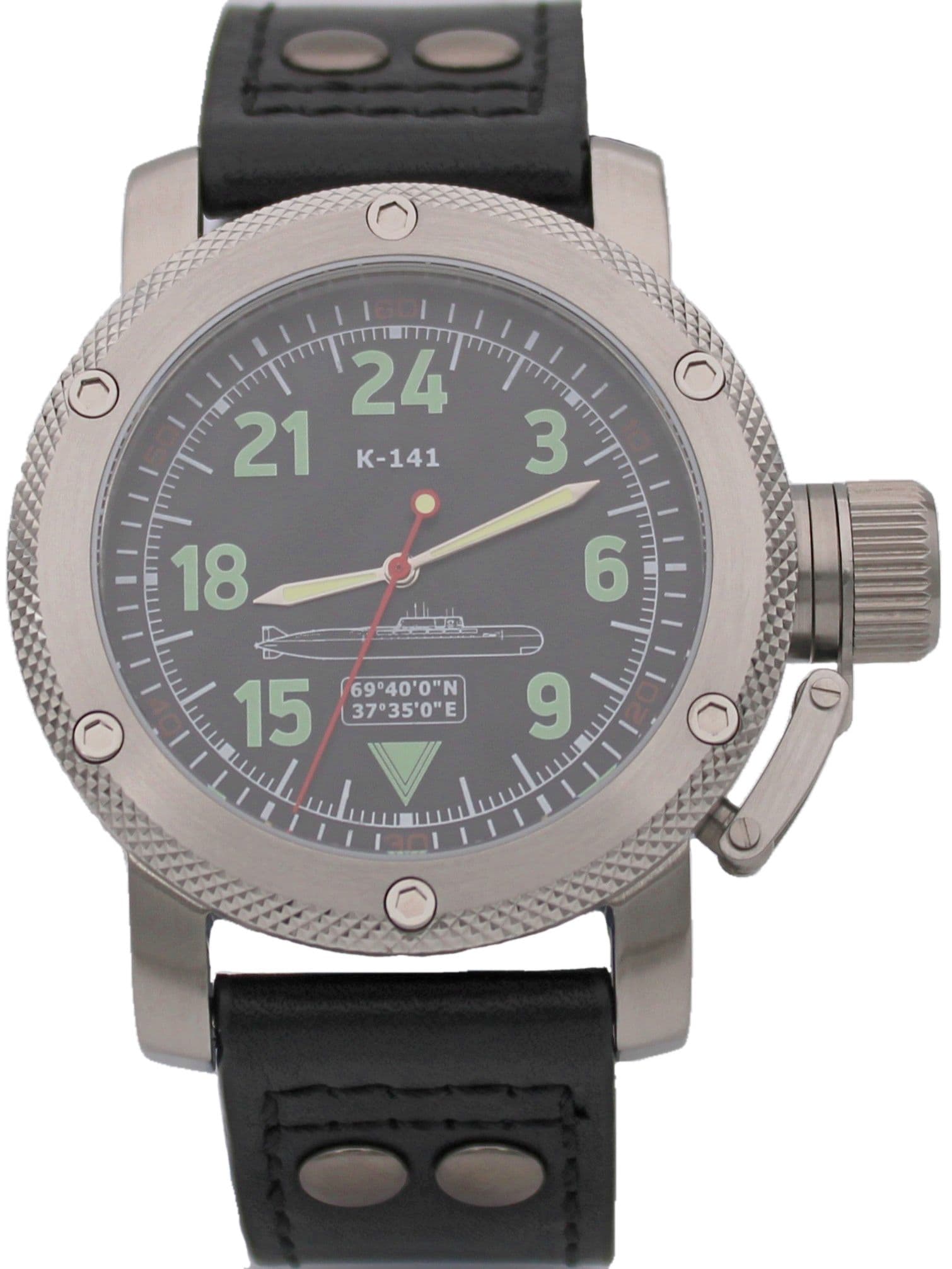 Часы К-141 / Курск (Oscar-II) механические с автоподзаводом (Восток 2431) 01.089.01