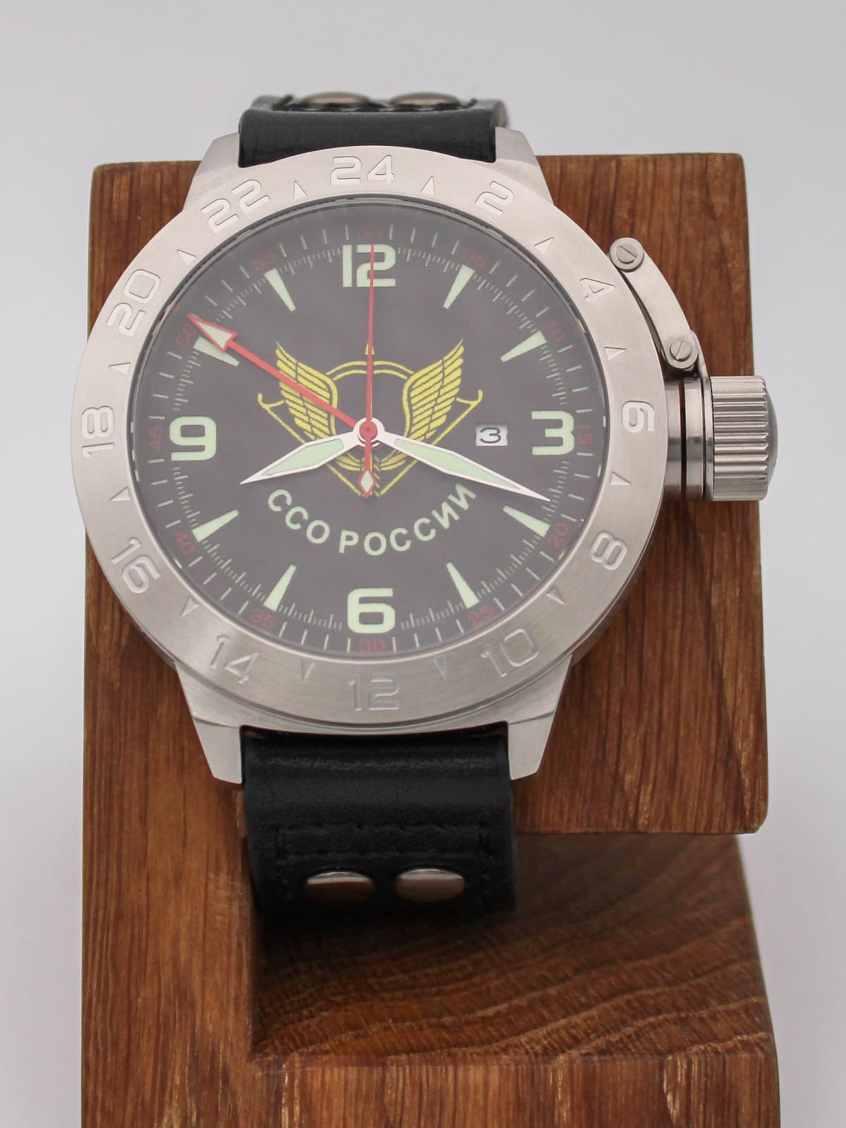 Часы ССО России механические с автоподзаводом (Seiko NH34A) 52.281.01