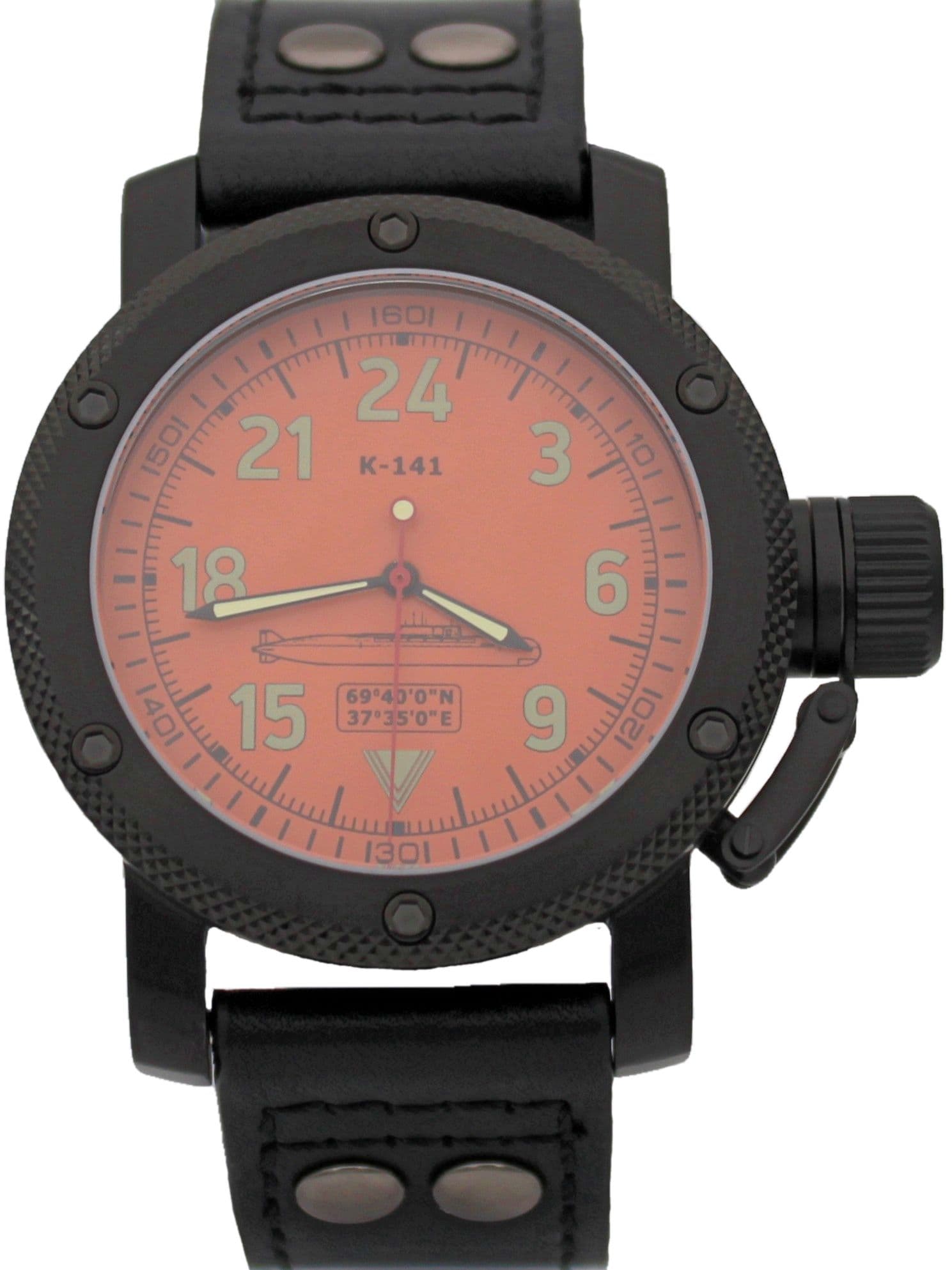 Часы К-141 / Курск (Oscar-II) механические с автоподзаводом (Восток 2431) 101.088.01