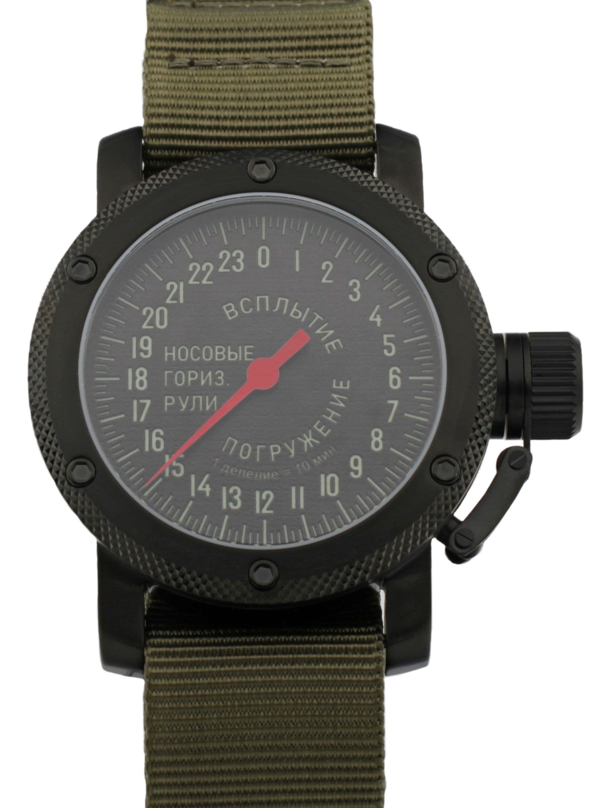 Часы Погружение / Всплытие однострелочные механические с автоподзаводом (Восток 2431) 101.182.21