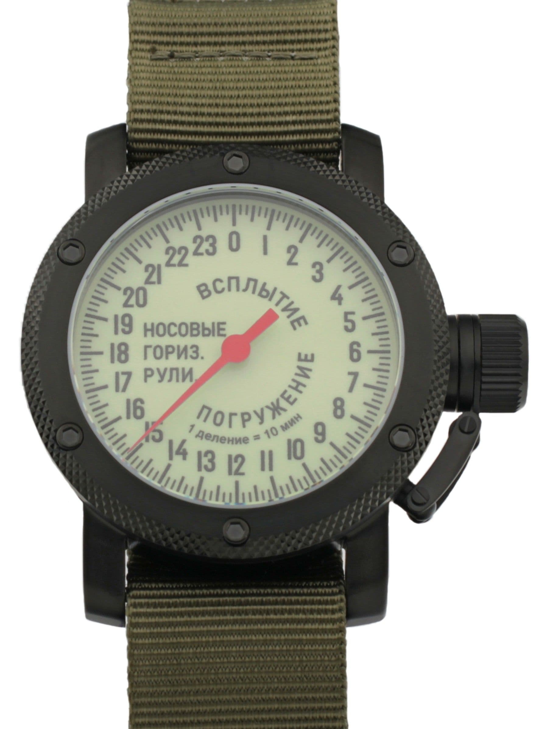 Часы Погружение / Всплытие однострелочные механические с автоподзаводом (Восток 2431) 101.181.21