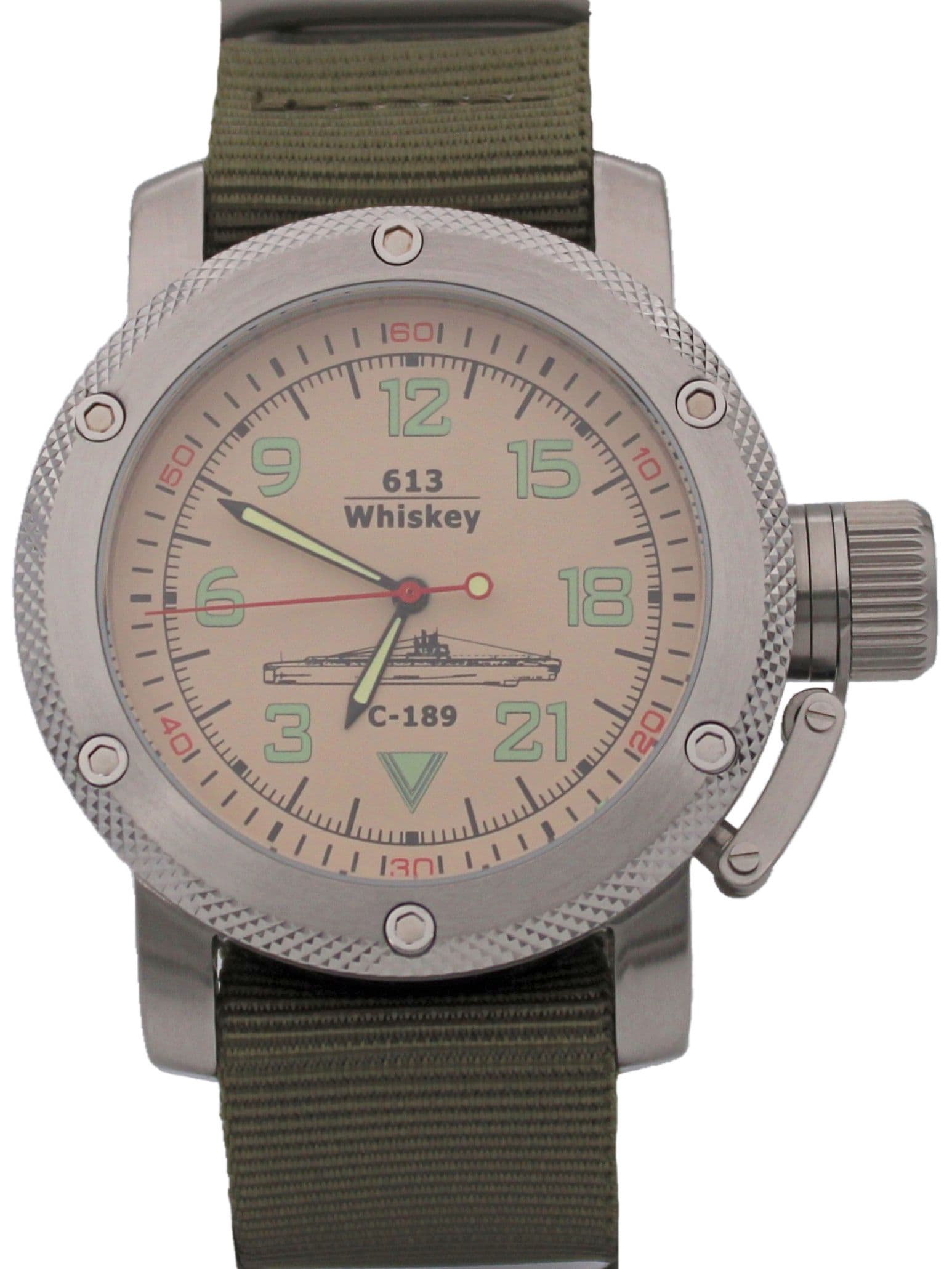 Часы С-189 (Whiskey) механические с автоподзаводом (Восток 2431) 01.102.21