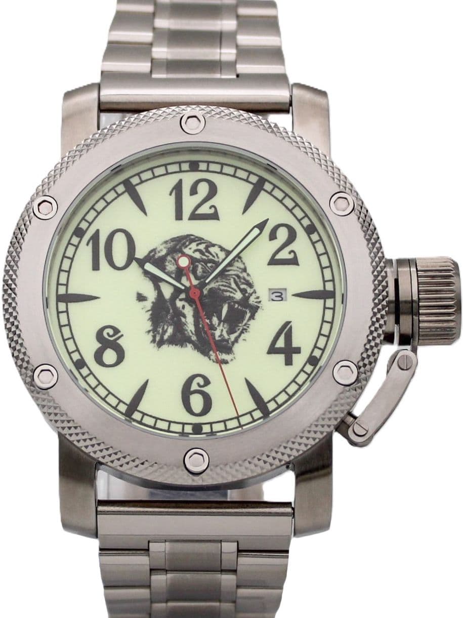 Часы Тигр механические с автоподзаводом (Miyota 8215) 05.1315.2