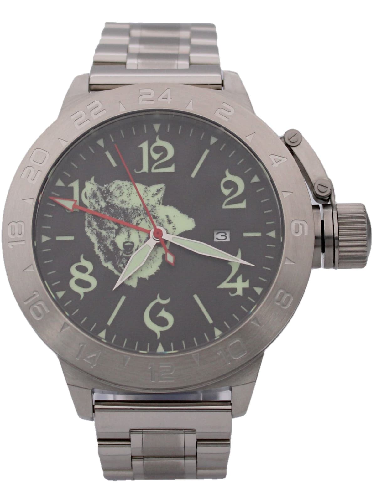 Часы Волк механические с автоподзаводом (Seiko NH34A) 52.300.2