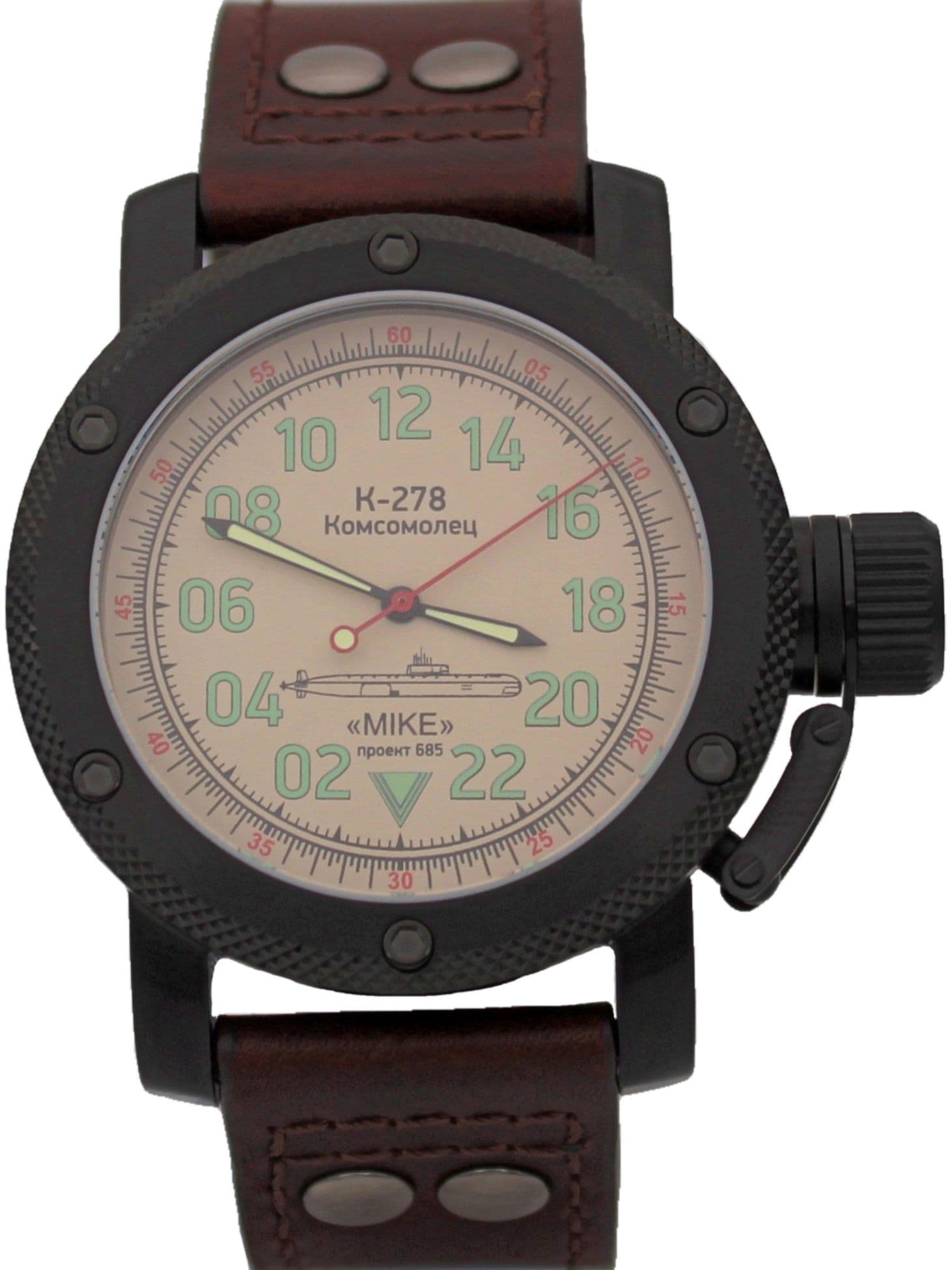 Часы К-278 / Комсомолец (Mike) механические с автоподзаводом (Восток 2431) 101.042.02