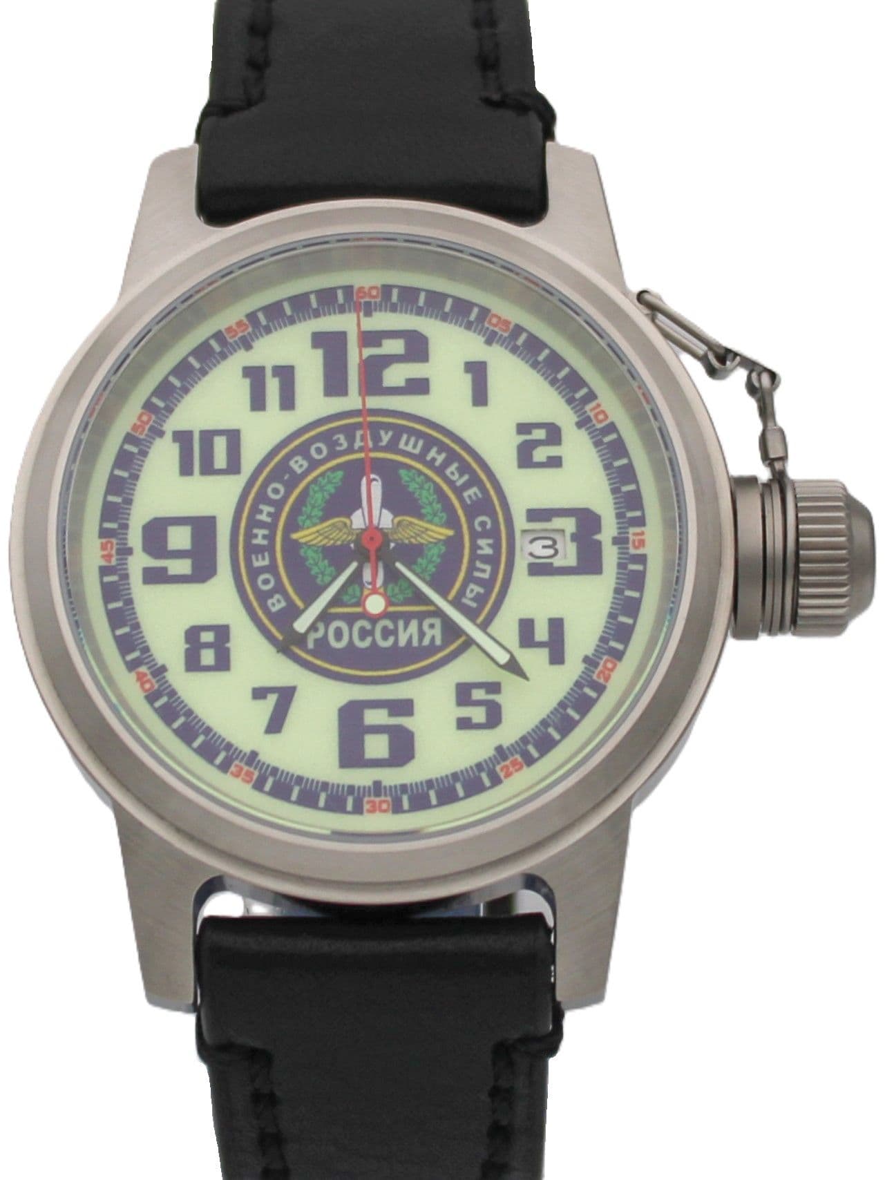 Часы ВВС механические с автоподзаводом (Seiko NH35A) 45.208.01