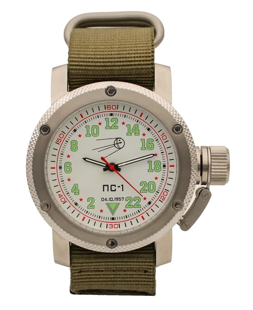 Часы "Простейший Спутник-1" механические с автоподзаводом (сапфировое стекло)